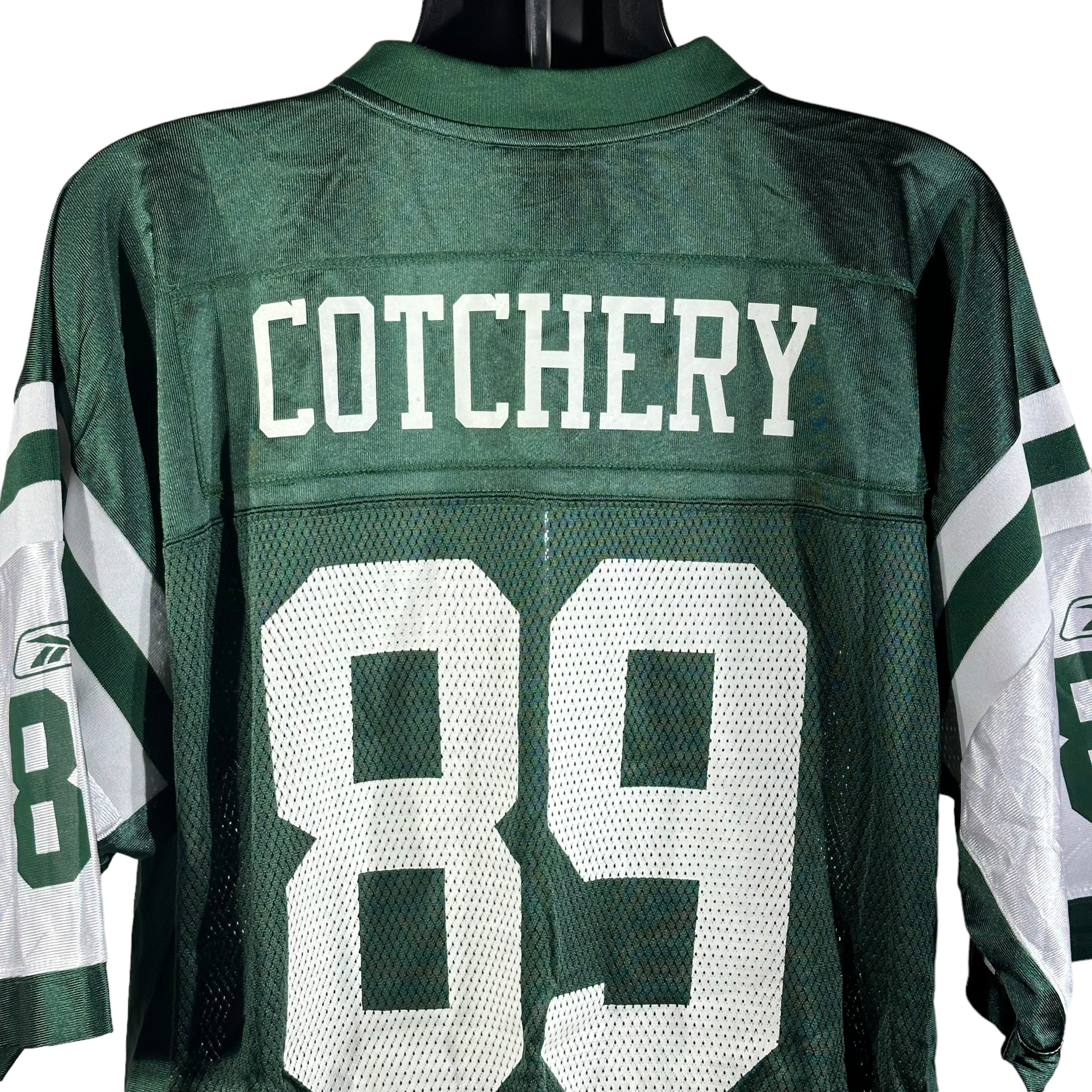 Vintage New York Jets Jerricho Cotchery #89 Reebok Jersey