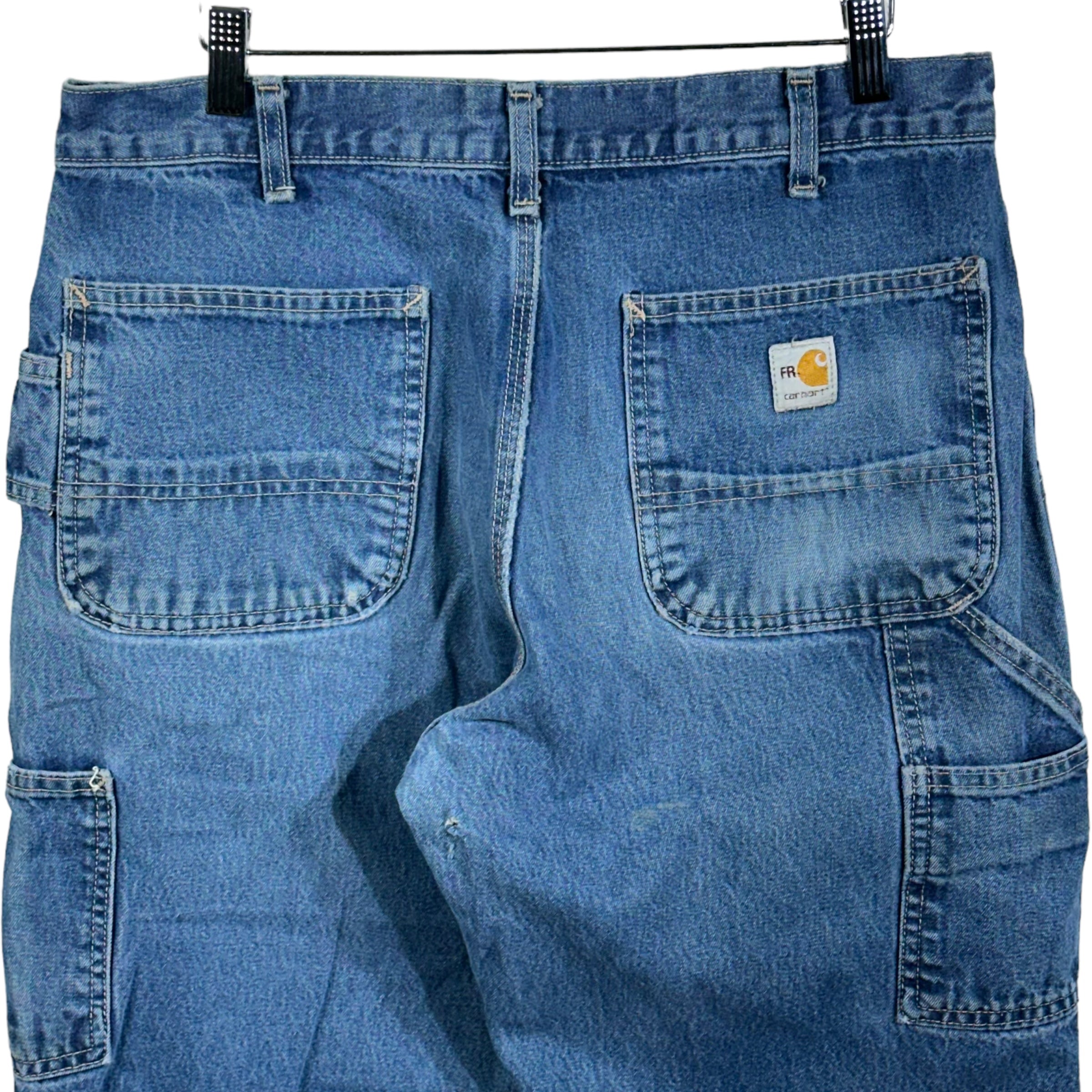 Vintage Carhartt Distressed Patch Carpenter Jeans