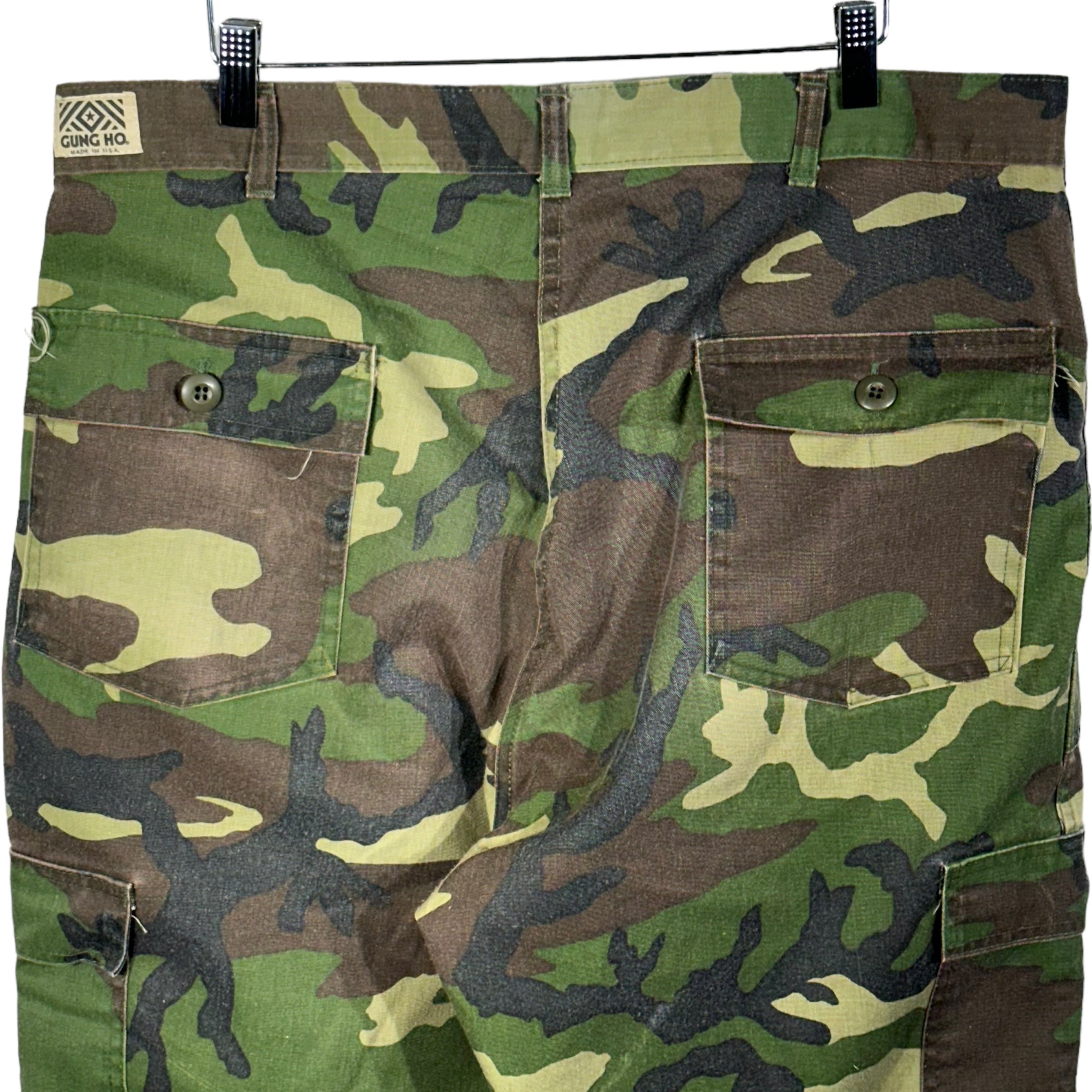 Vintage Gung Ho Cargo Camo Pants