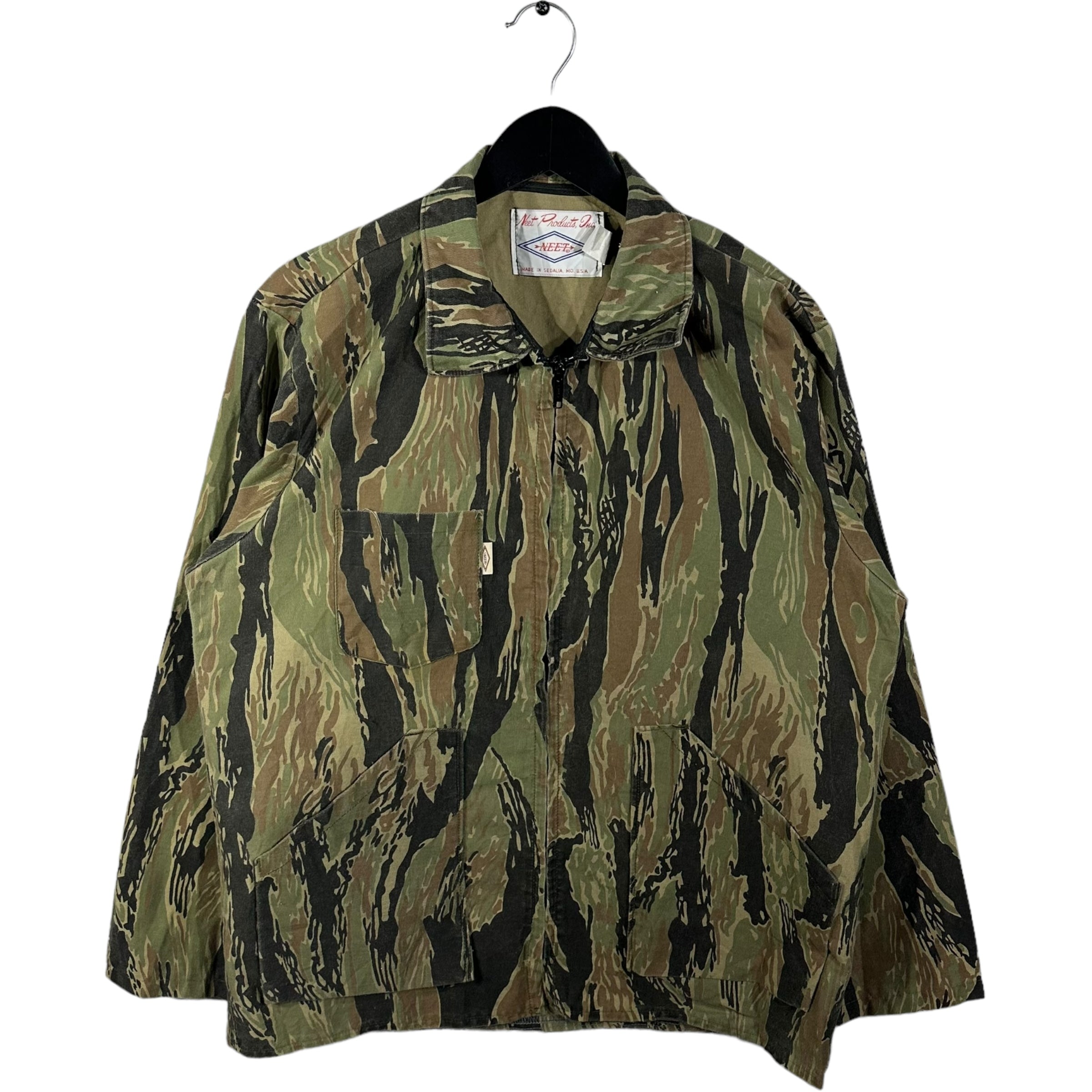 Vintage Neet Products Inc Camo Jacket