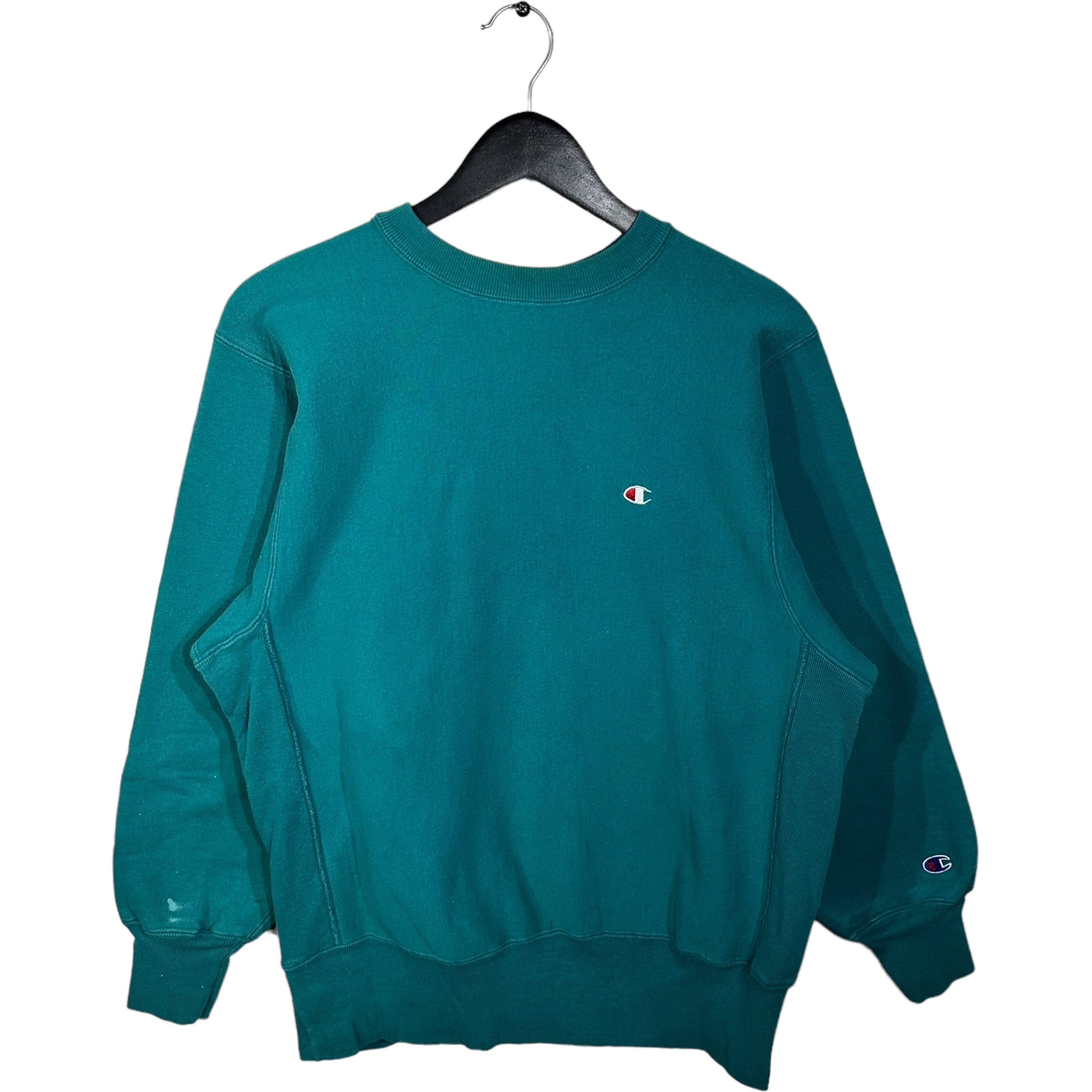 Champion sweatshirt mini logo hotsell