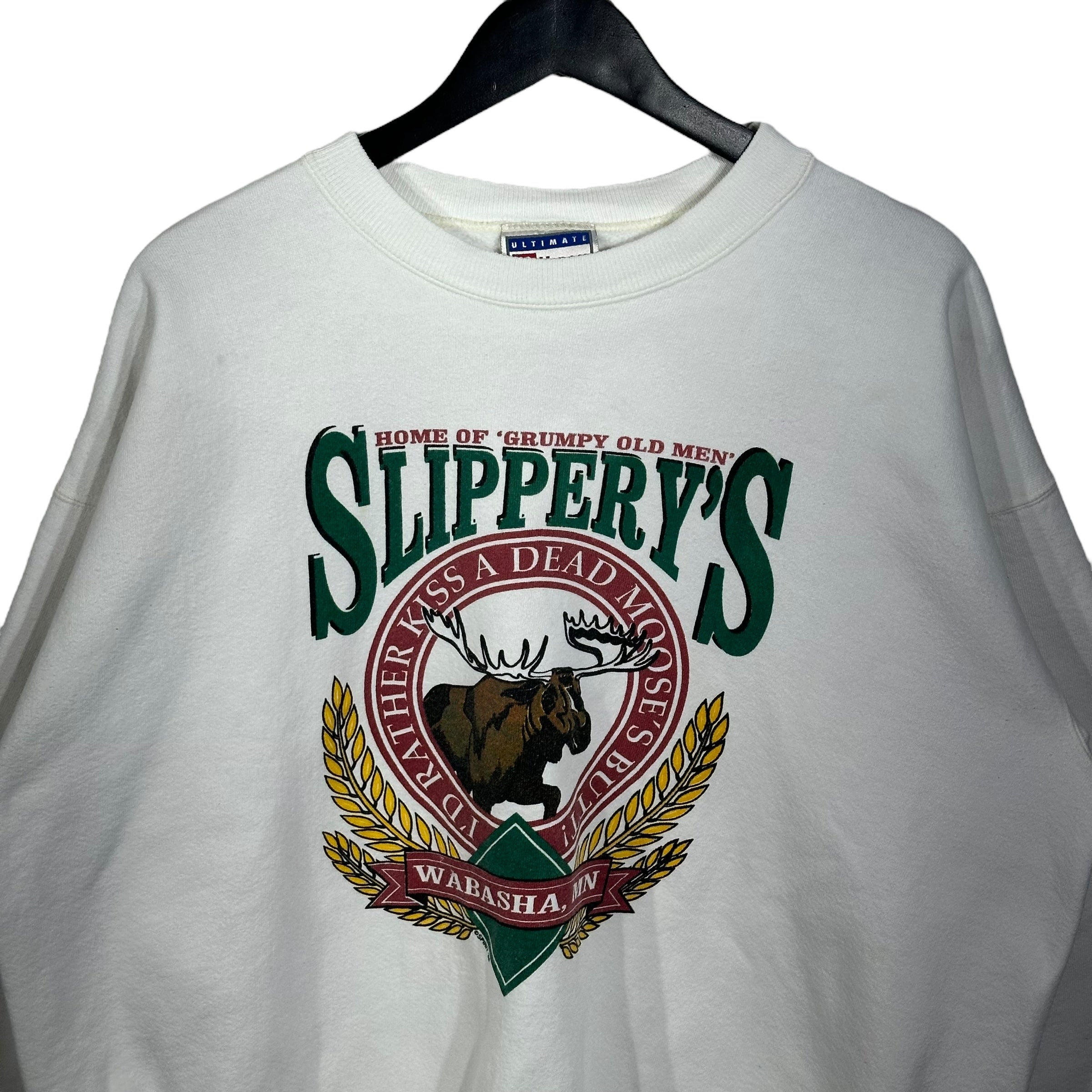 Vintage Slippery's "Home Of Grumpy Old Men" Crewneck 1996