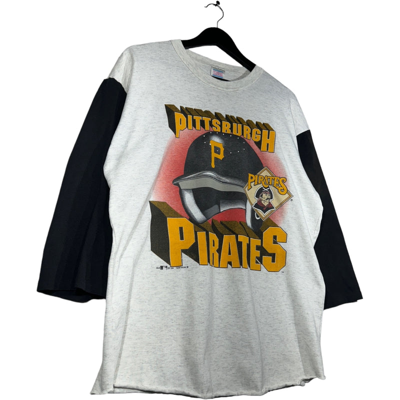 Vintage Pittsburgh Pirates Helmet Long Sleeve