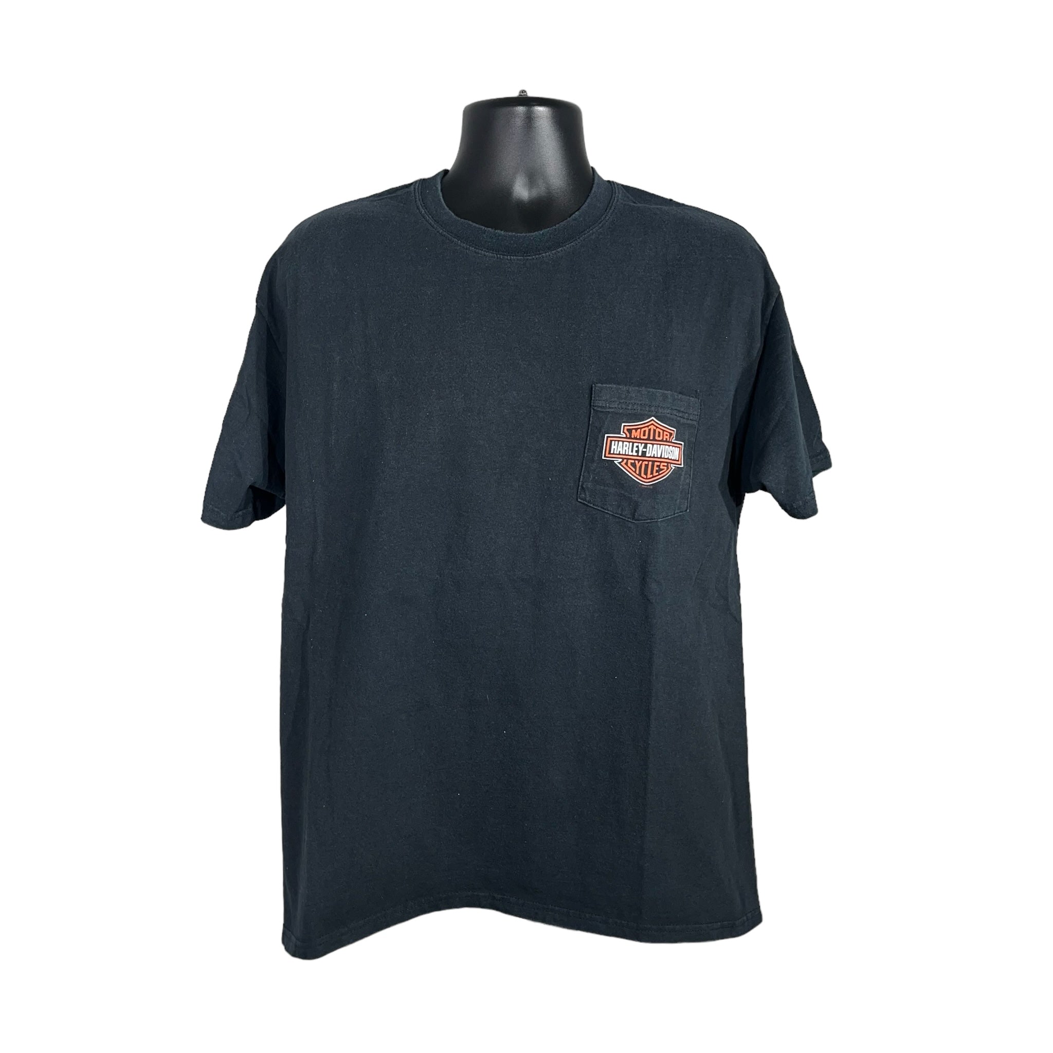 Harley Davidson Mullet Chest Pocket Tee