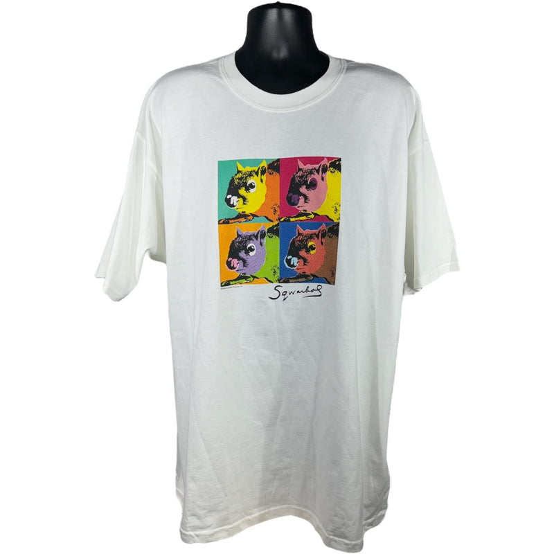 Vintage Squirrels "Warhol Style" Tee 2004