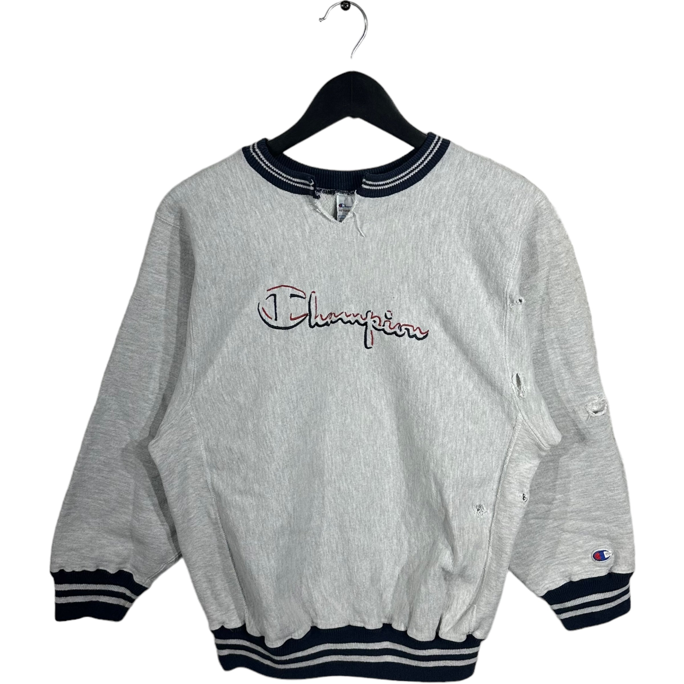 Vintage champion reverse weave crewneck sale