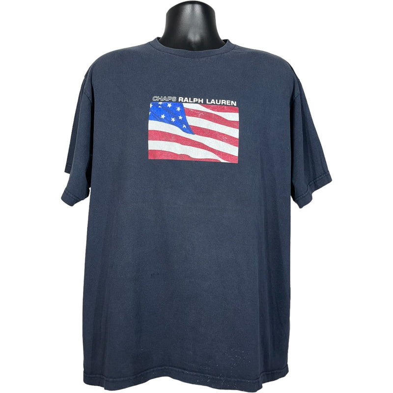 Vintage Chaps Ralph Lauren Flag Tee 2000s