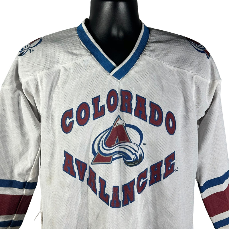 Vintage Colorado Avalanche Reversible Hockey Jersey