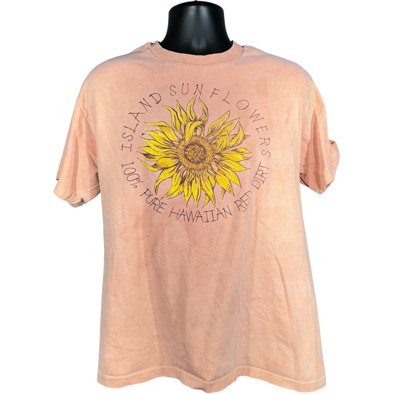 Vintage Island Sunflowers Tee 90s