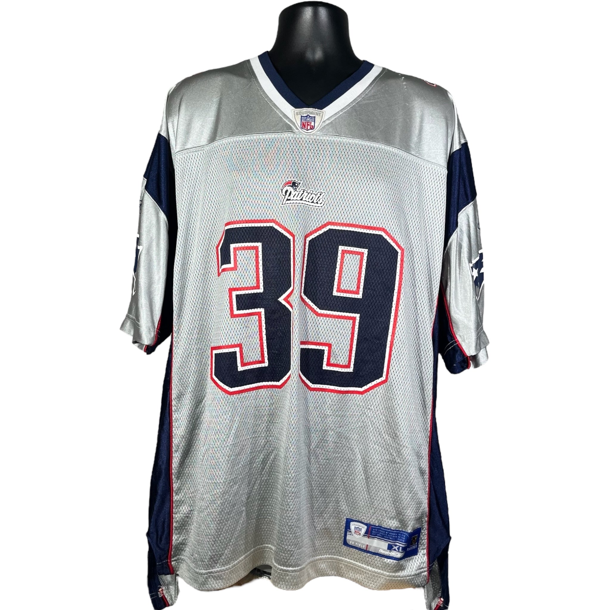 Vintage New England Patriots Laurence Maroney #39 Jersey