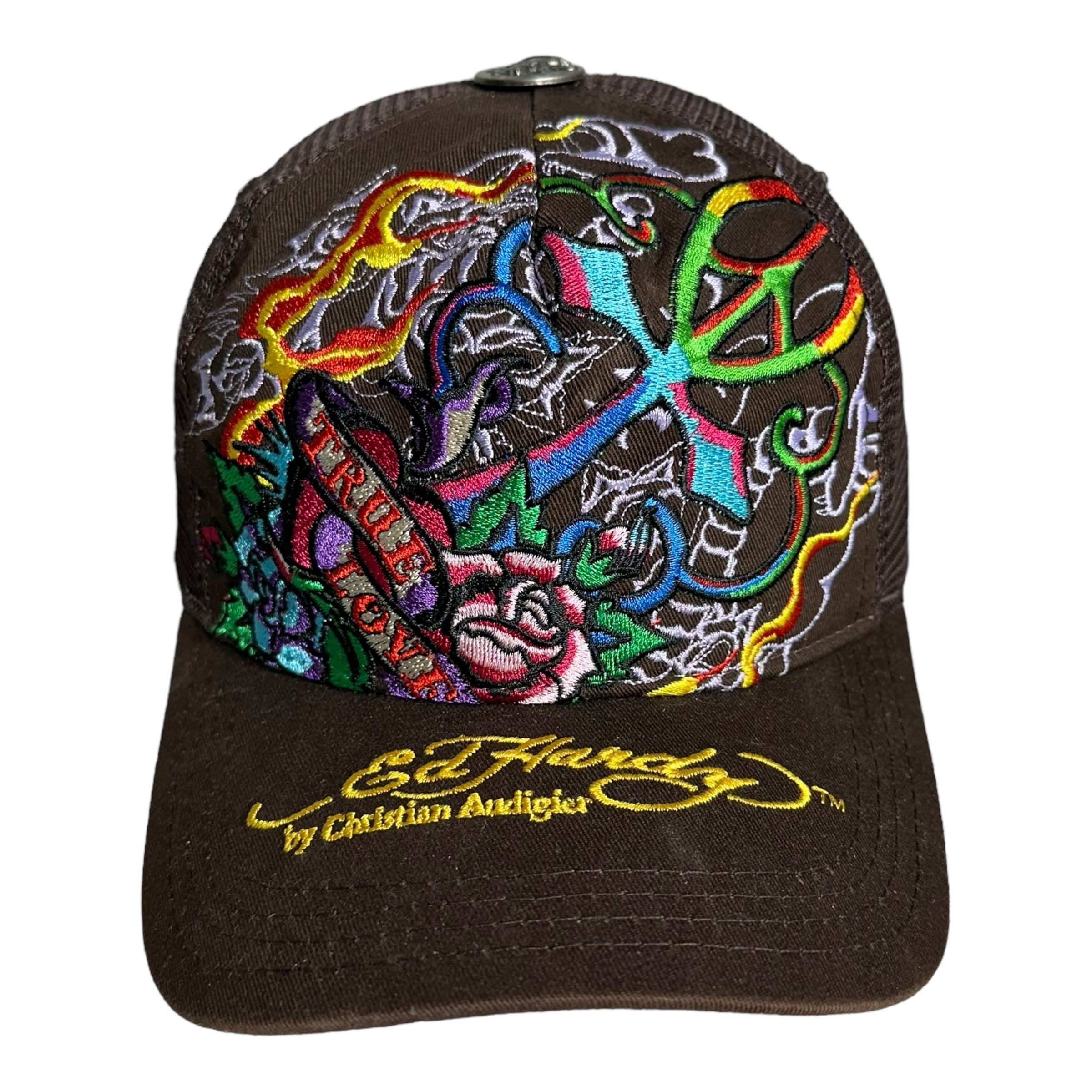 Vintage Ed Hardy Snapback Trucker Hat