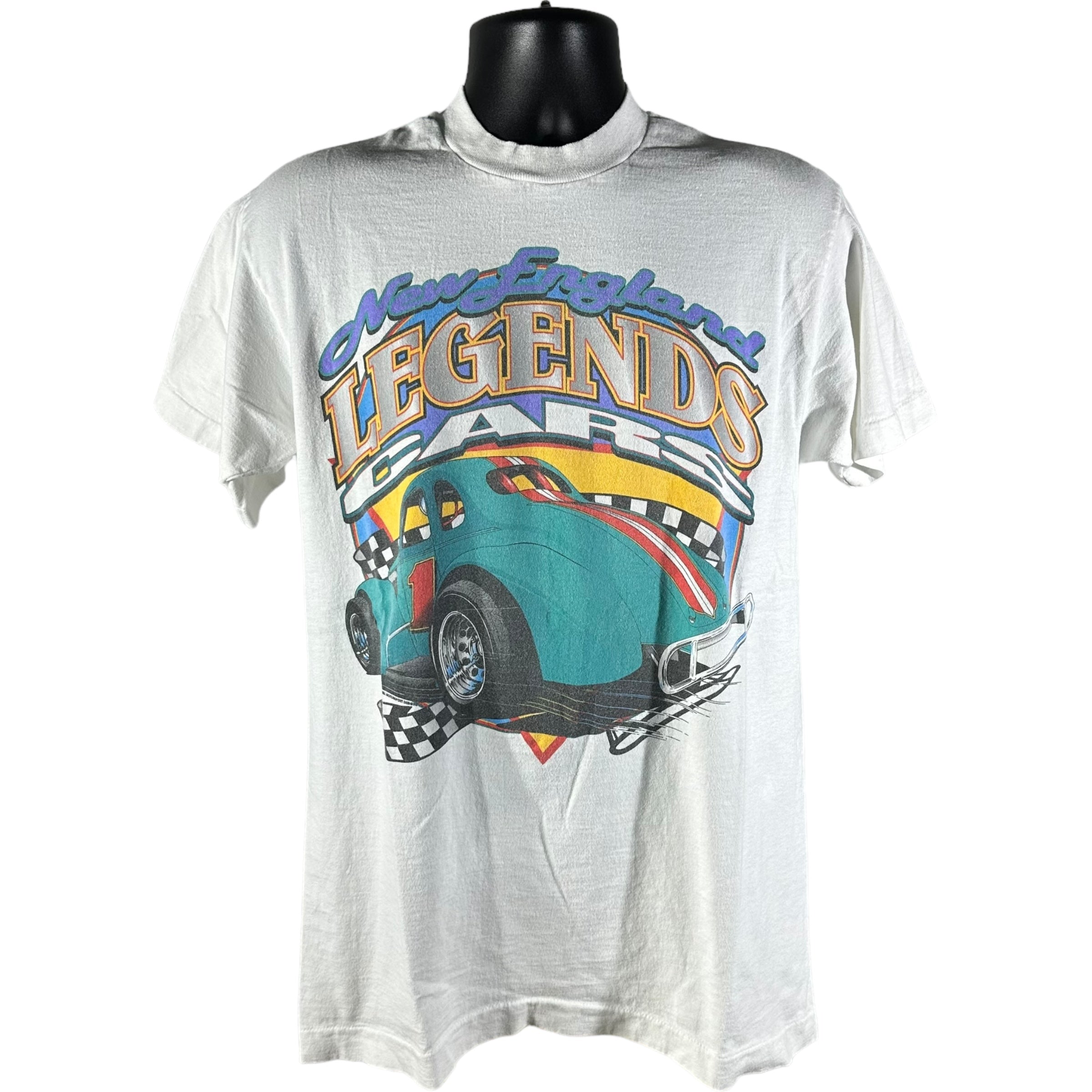 Vintage New England Legends Cars Tee