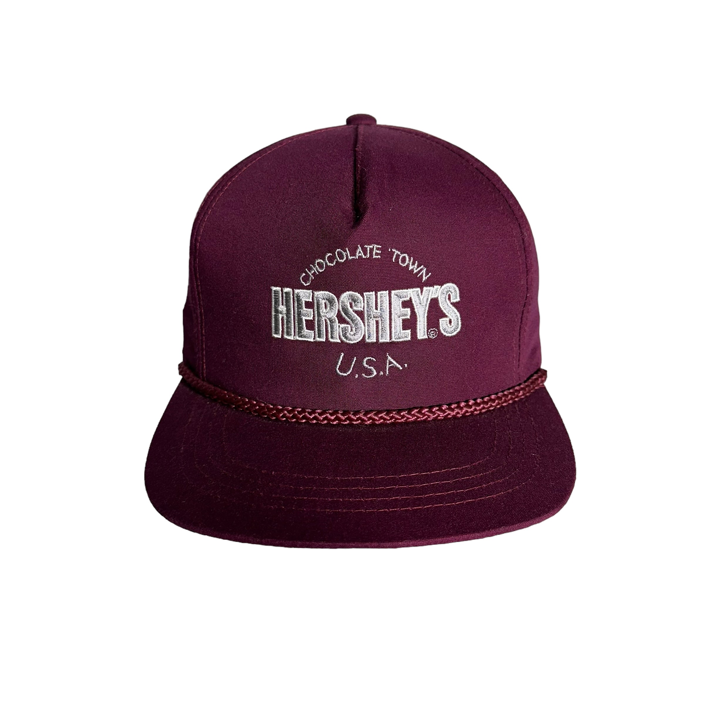 Vintage Hersheys Rope Laced Snapback Hat