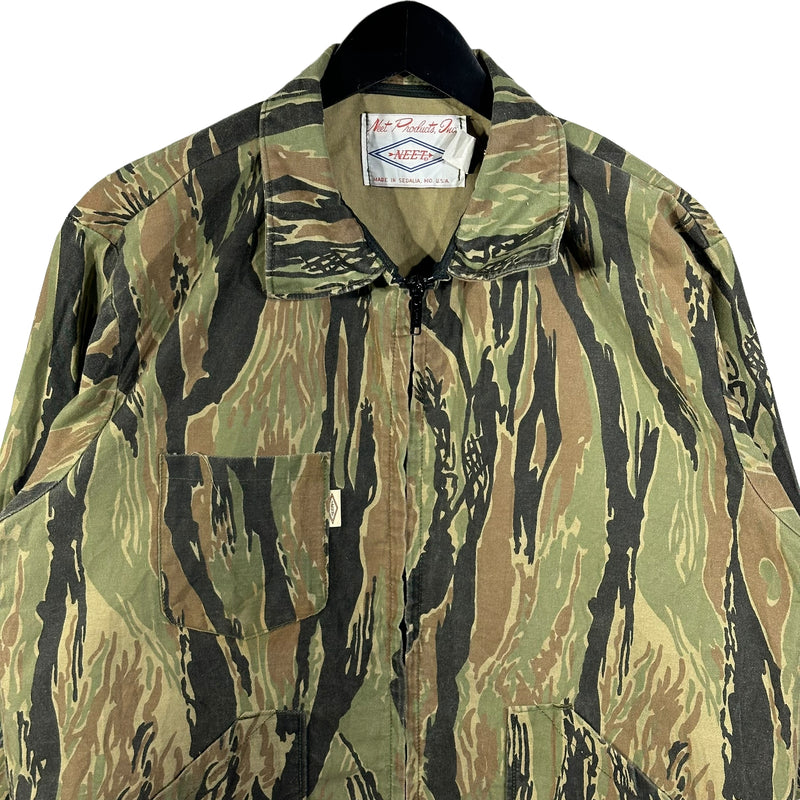 Vintage Neet Products Inc Camo Jacket