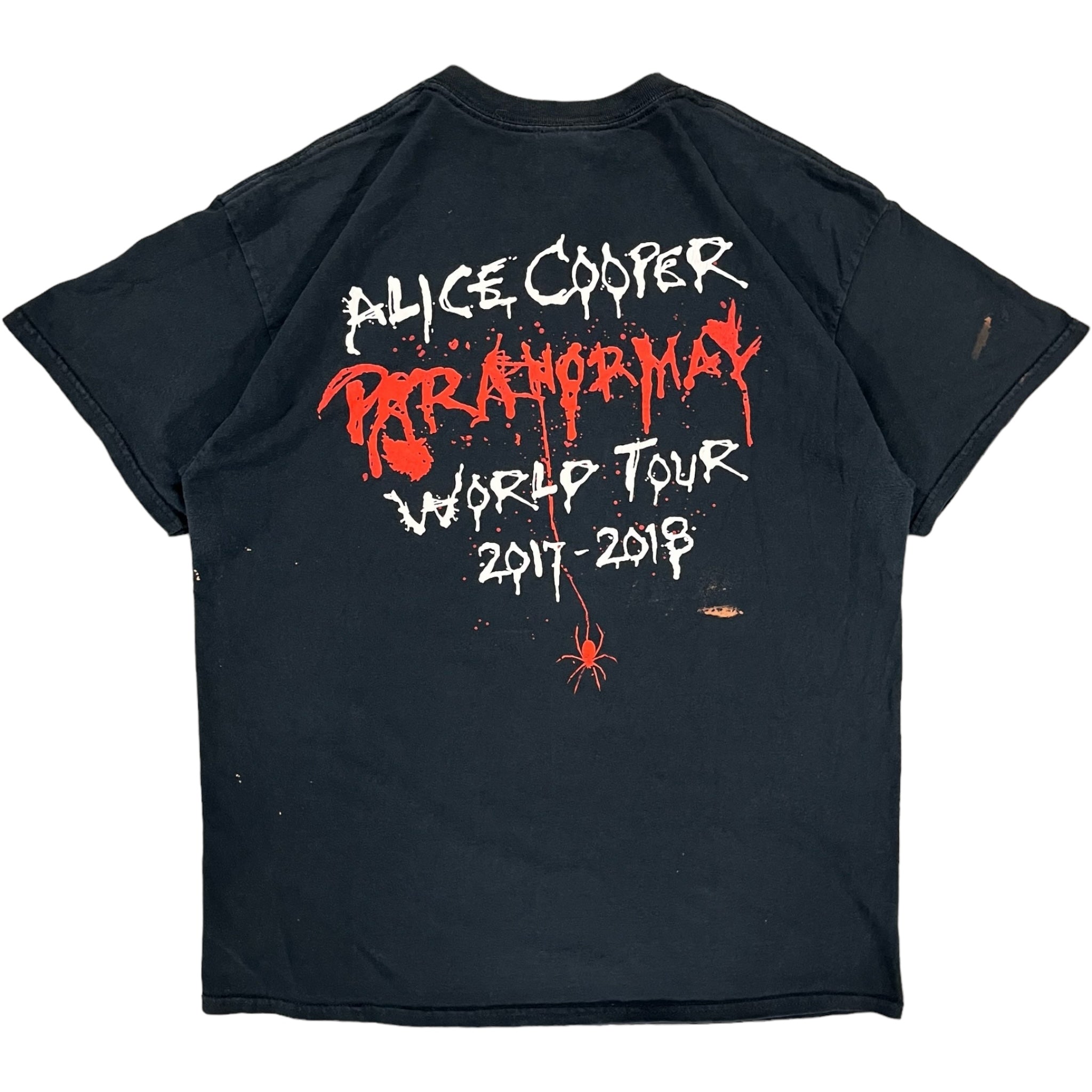 Vintage Alice Cooper Paranormal World Tour Tee