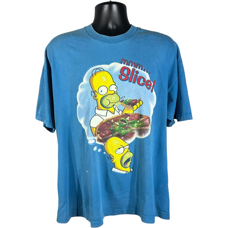 Vintage Homer Simpson Pizza Tee