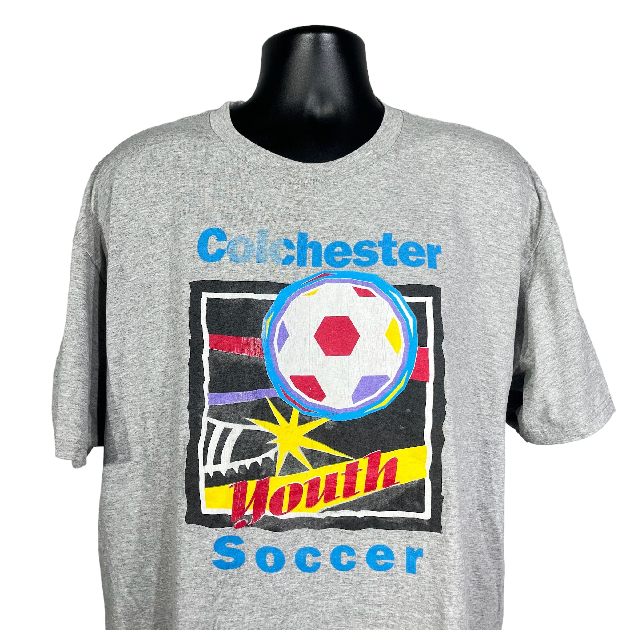 Vintage "Colchester Youth Soccer" Tee