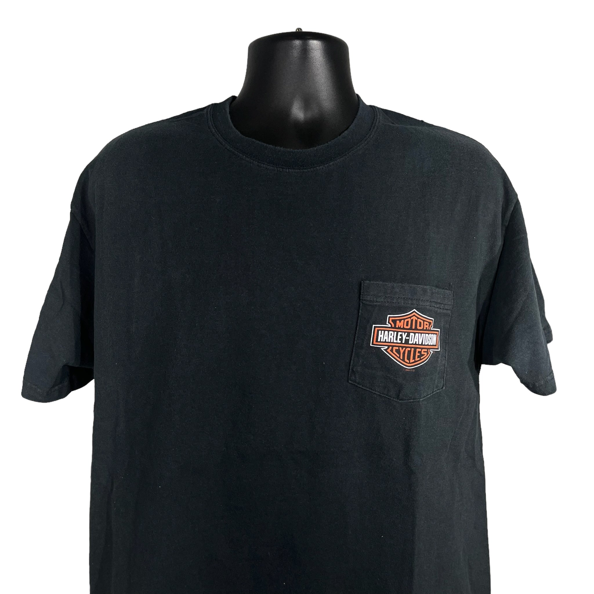 Harley Davidson Mullet Chest Pocket Tee