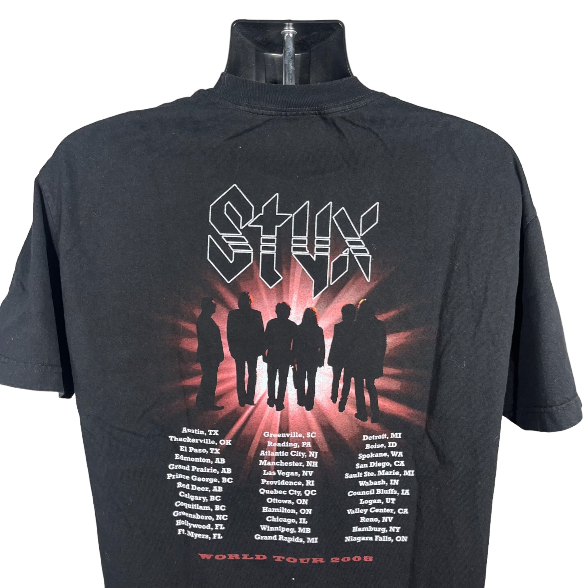 Vintage The Styx World Tour Tee