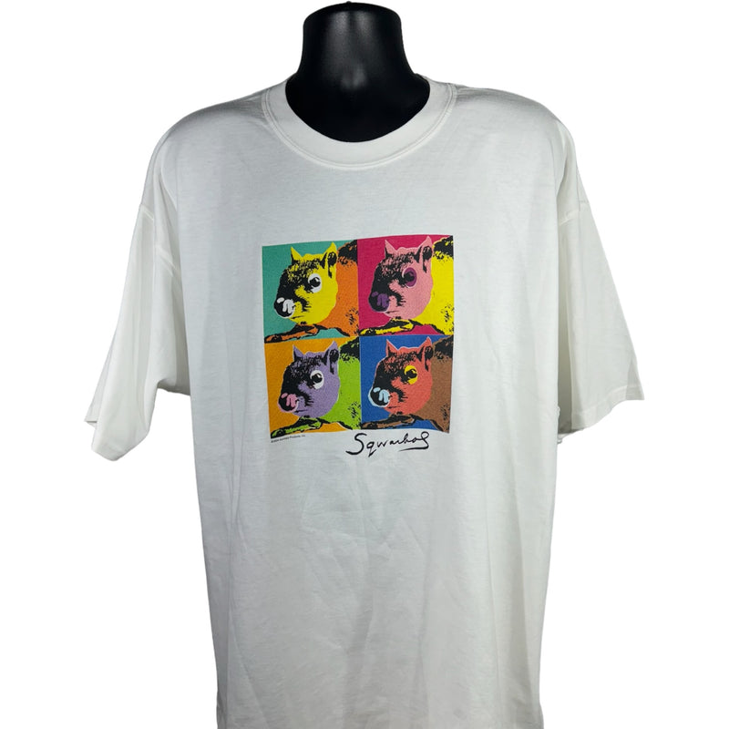 Vintage Squirrels "Warhol Style" Tee 2004