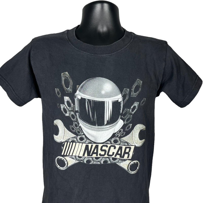 Vintage NASCAR Helmet Youth Tee