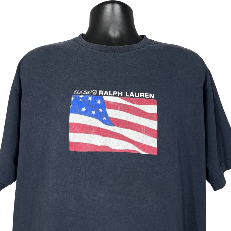 Vintage Chaps Ralph Lauren Flag Tee 2000s