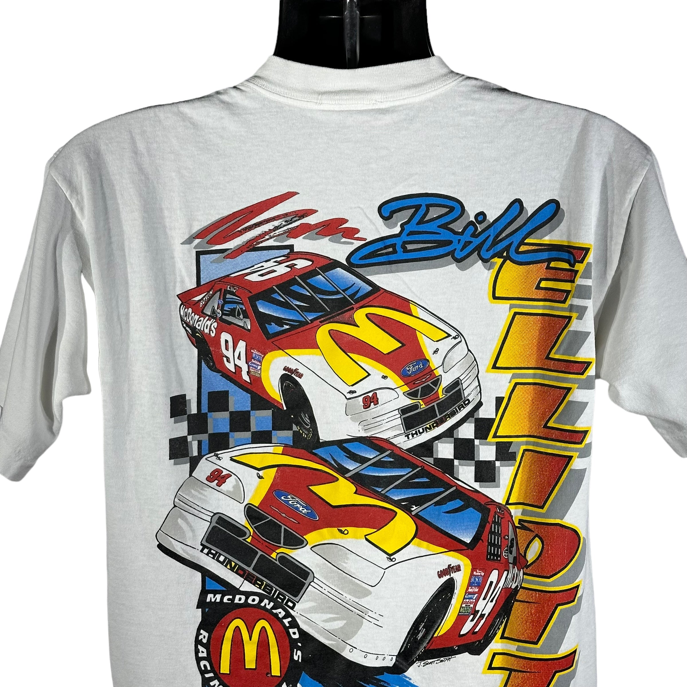 Bill Elliot Vintage 2024 Nascar AOP Shirt