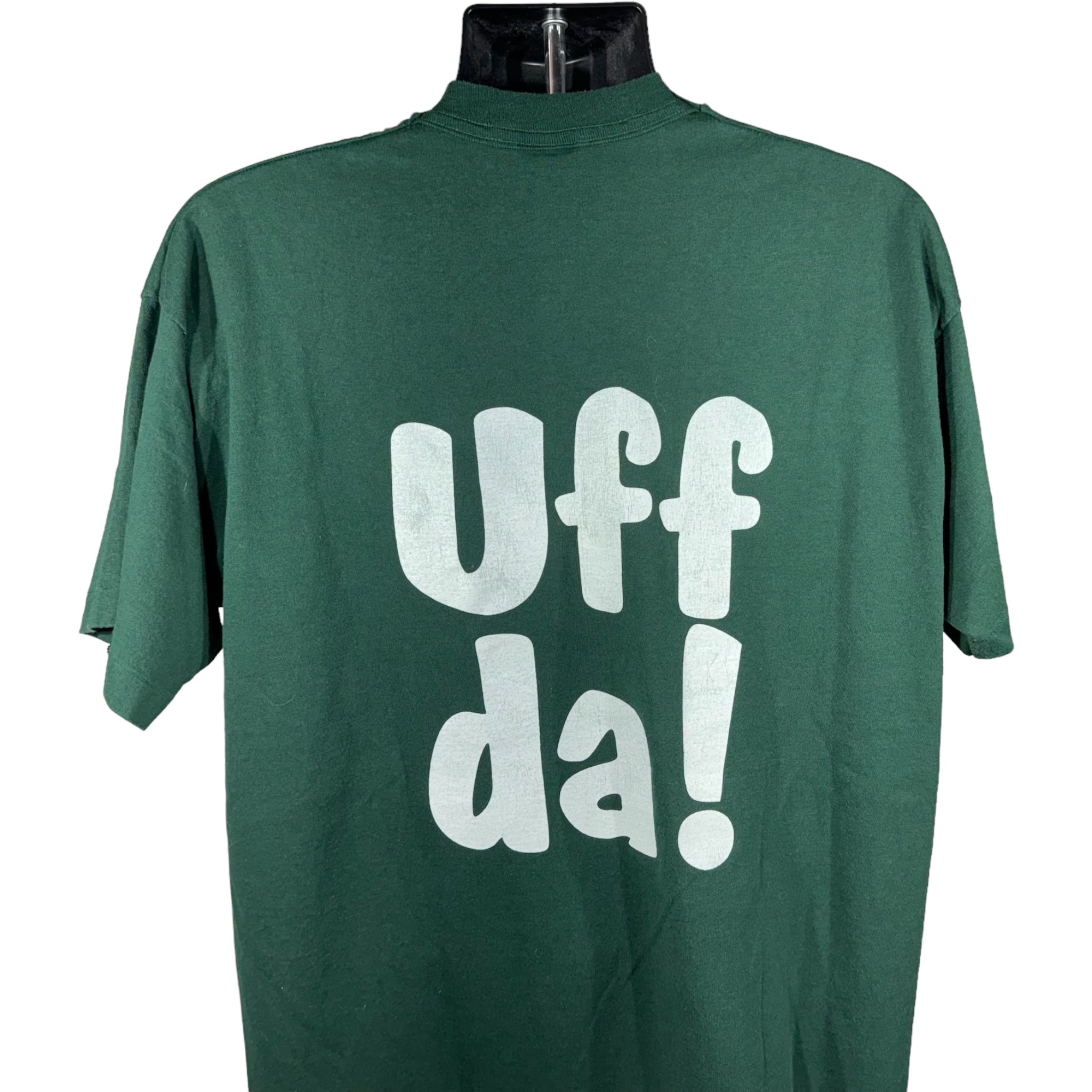 Vintage Defenestrated "Uff Da!" Beer Tee