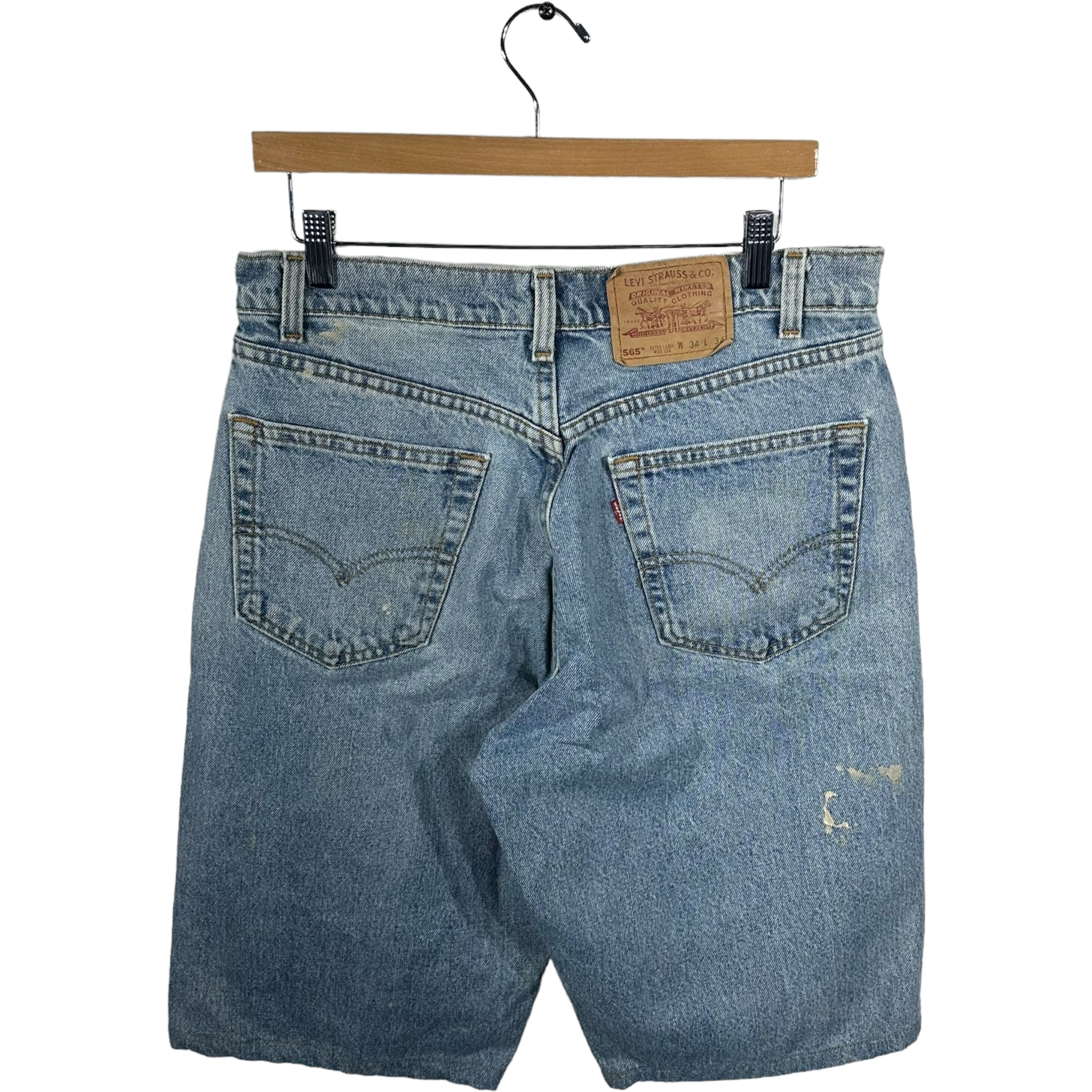 Vintage Levis 565 Denim Shorts