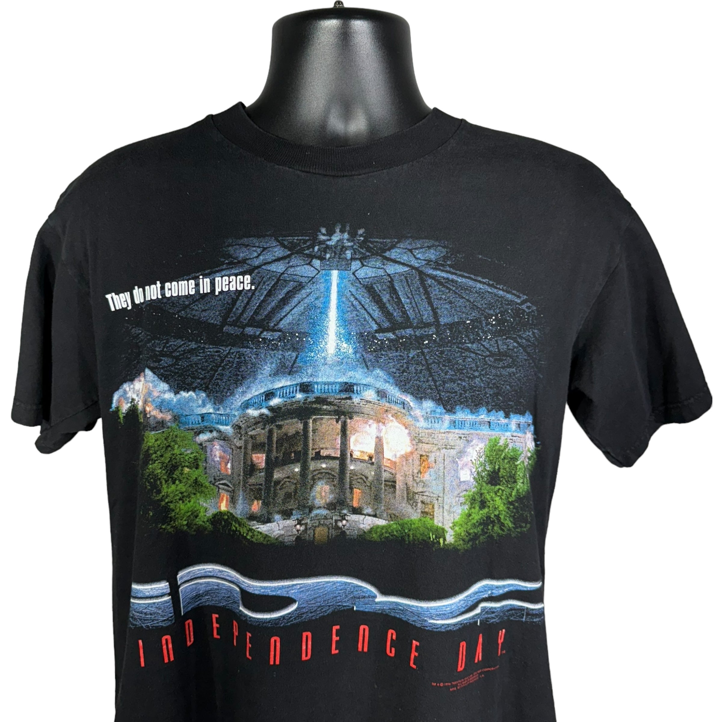 Vintage Independence Day Movie Promo Tee 1996