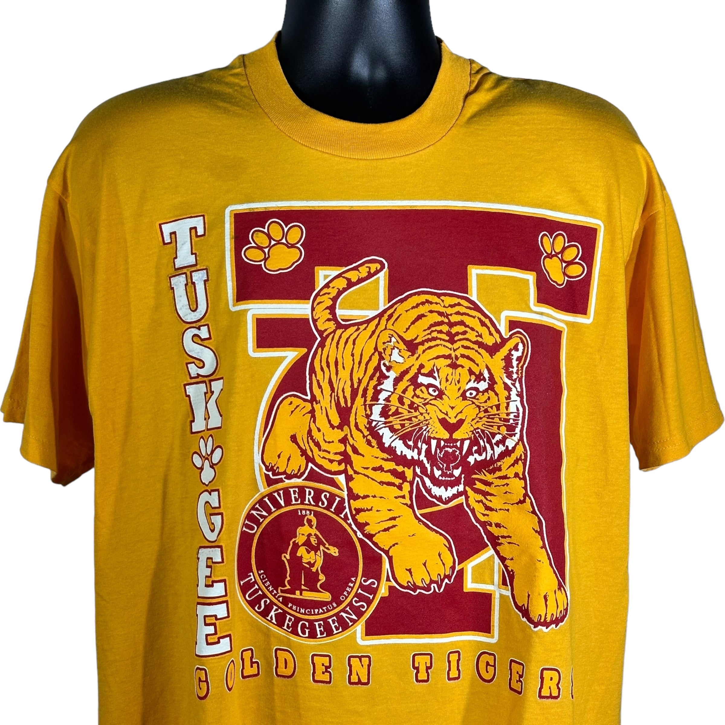 Vintage Tuskegeensis University Golden Tigers Tee