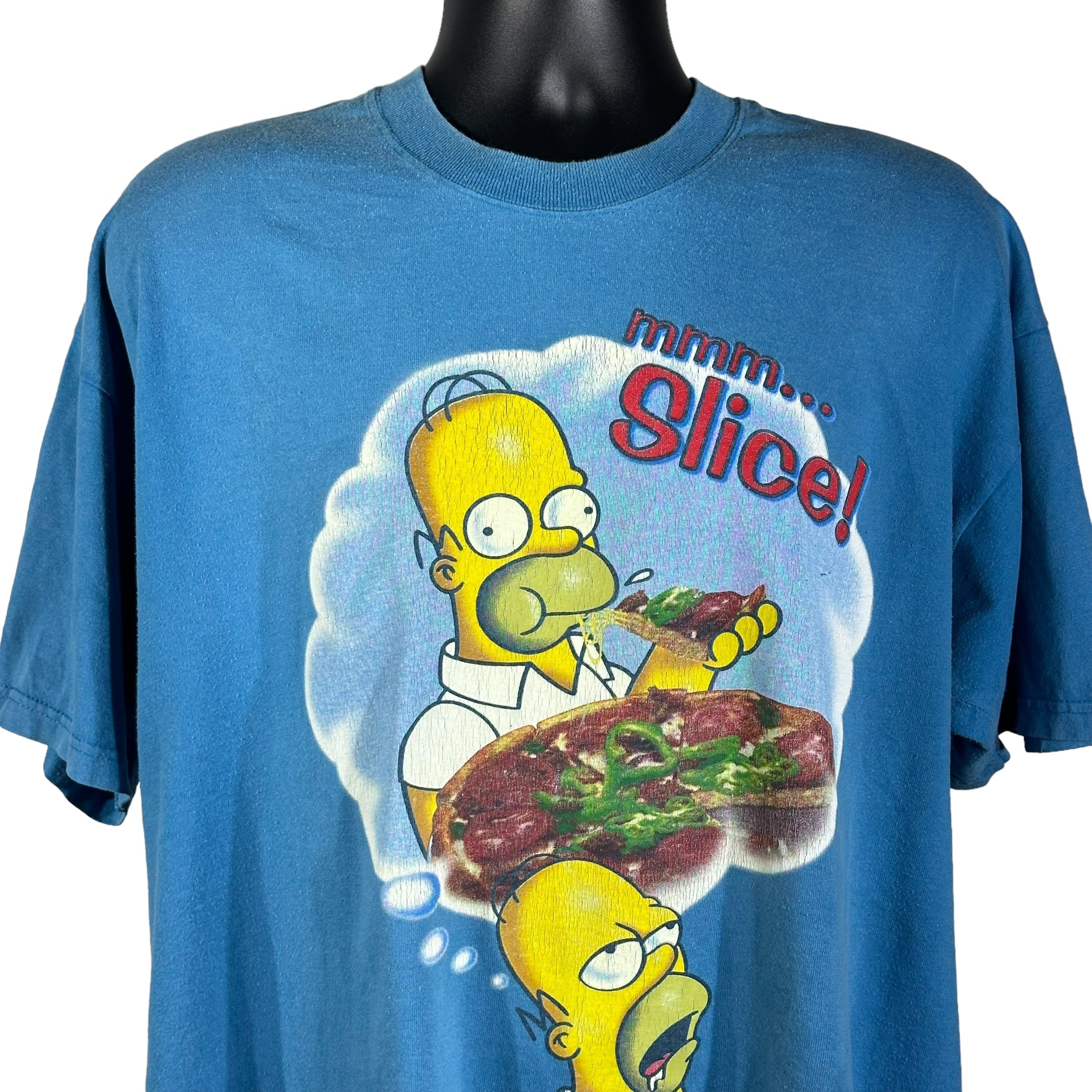 Vintage Homer Simpson Pizza Tee