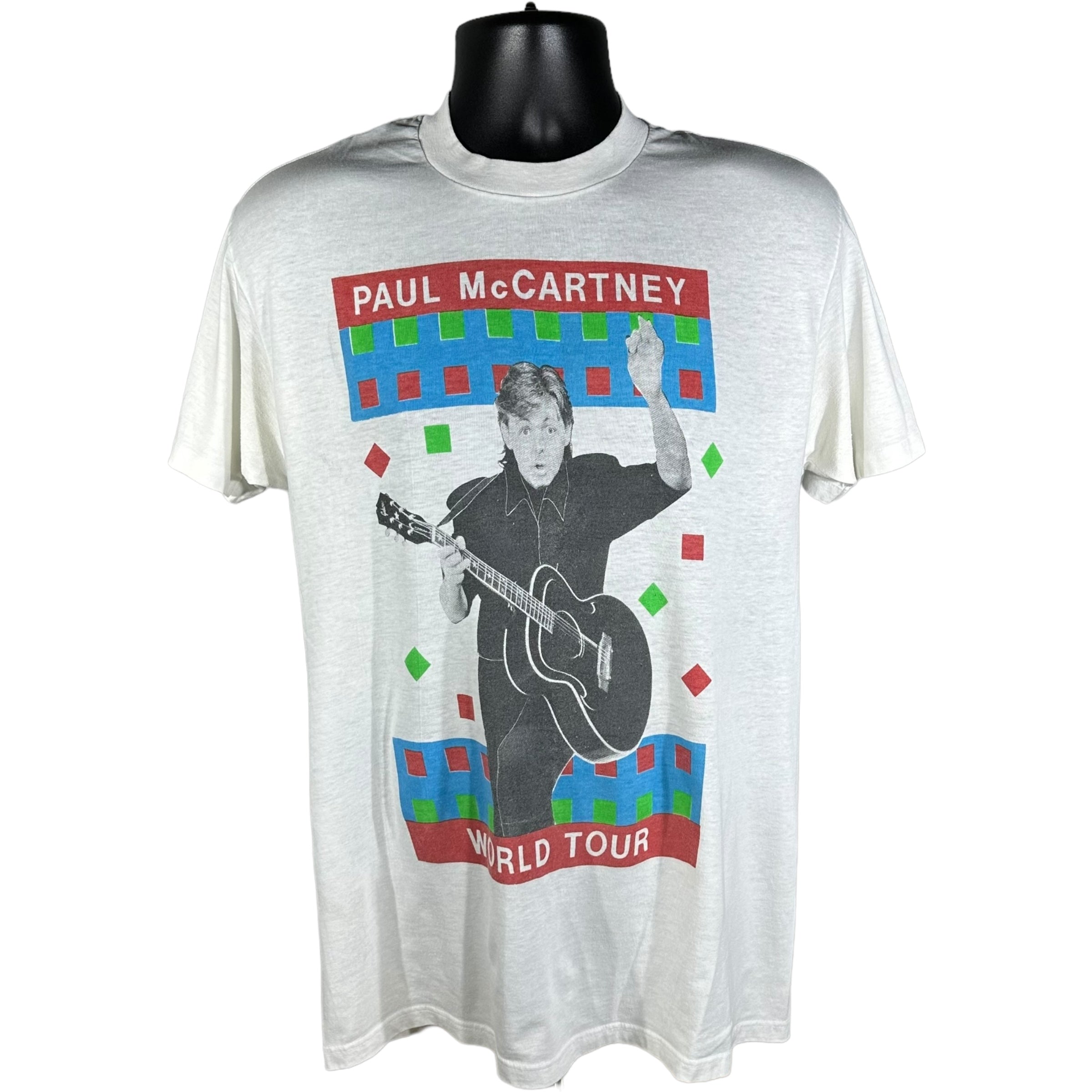 Vintage Paul McCartney World Tour Tee 1990