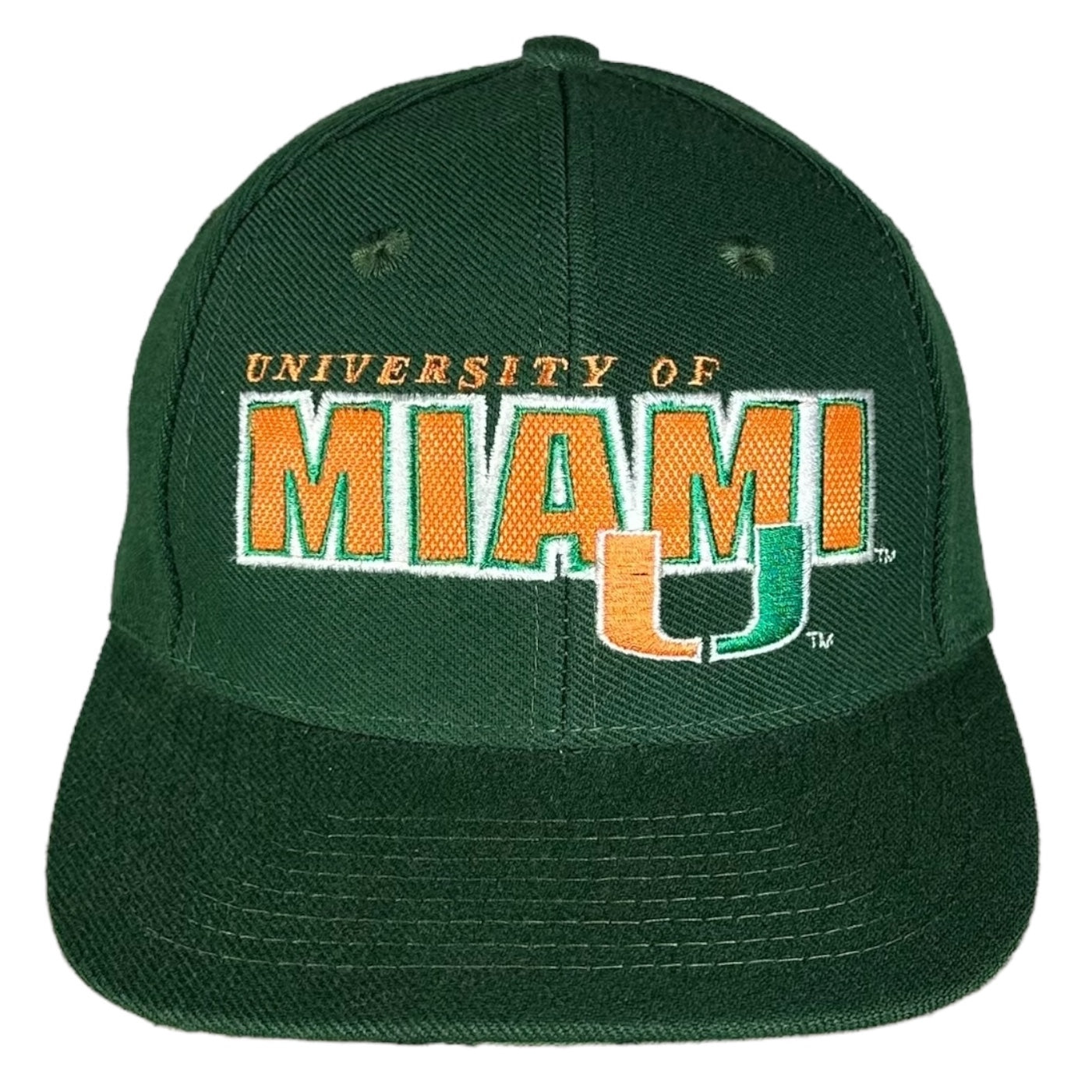 Vintage University Of Miami Sports Specialties Snapback Hat