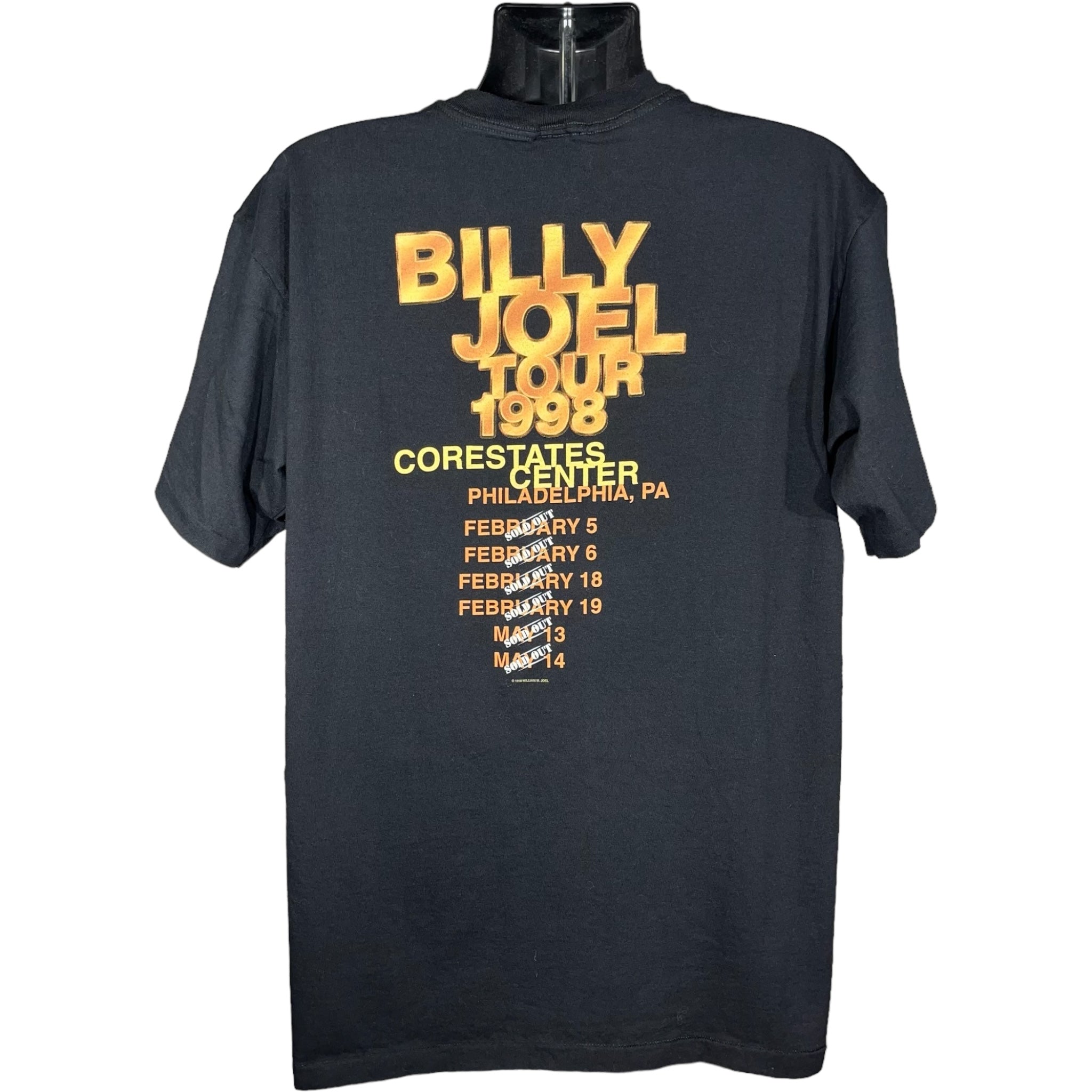 Vintage Billy Joel Tour Tee 1998