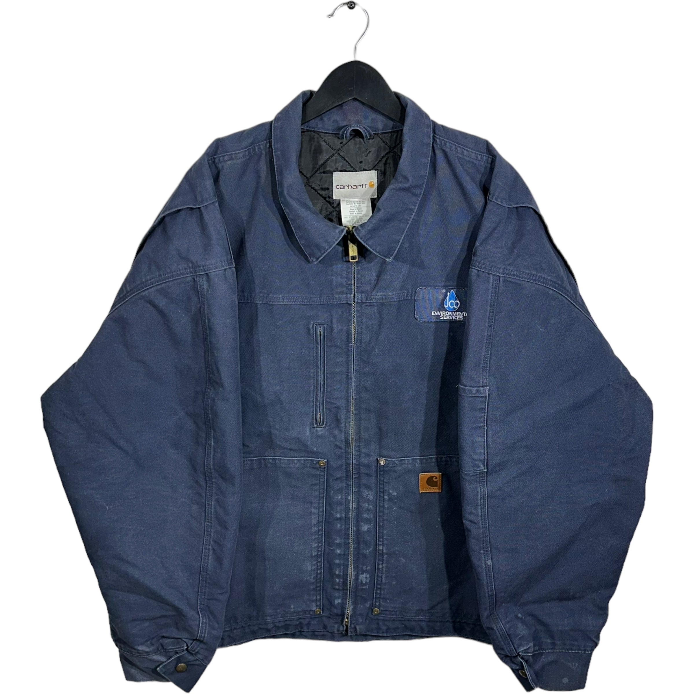 Vintage Carhartt "JCO Environmental Service" Workwear Jacket