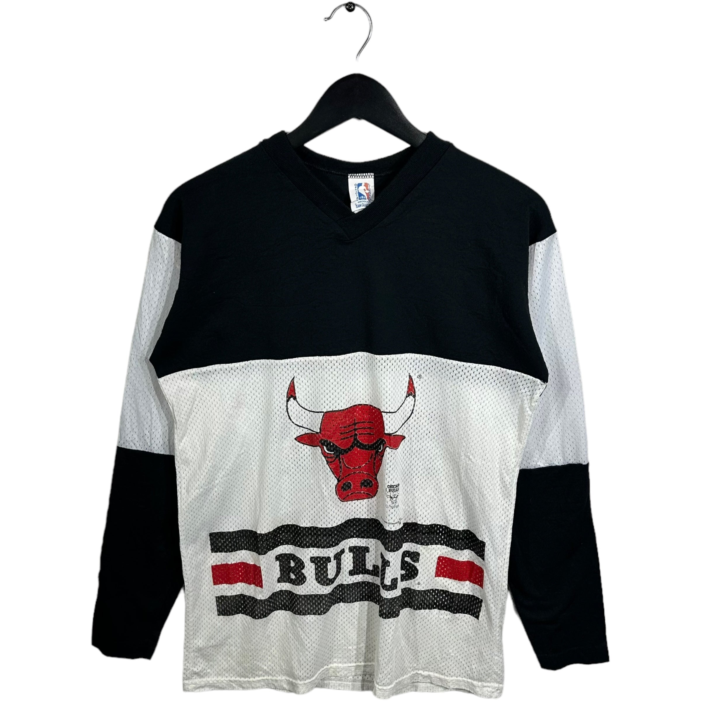 Vintage Chicago Bulls Mesh Youth Long Sleeve