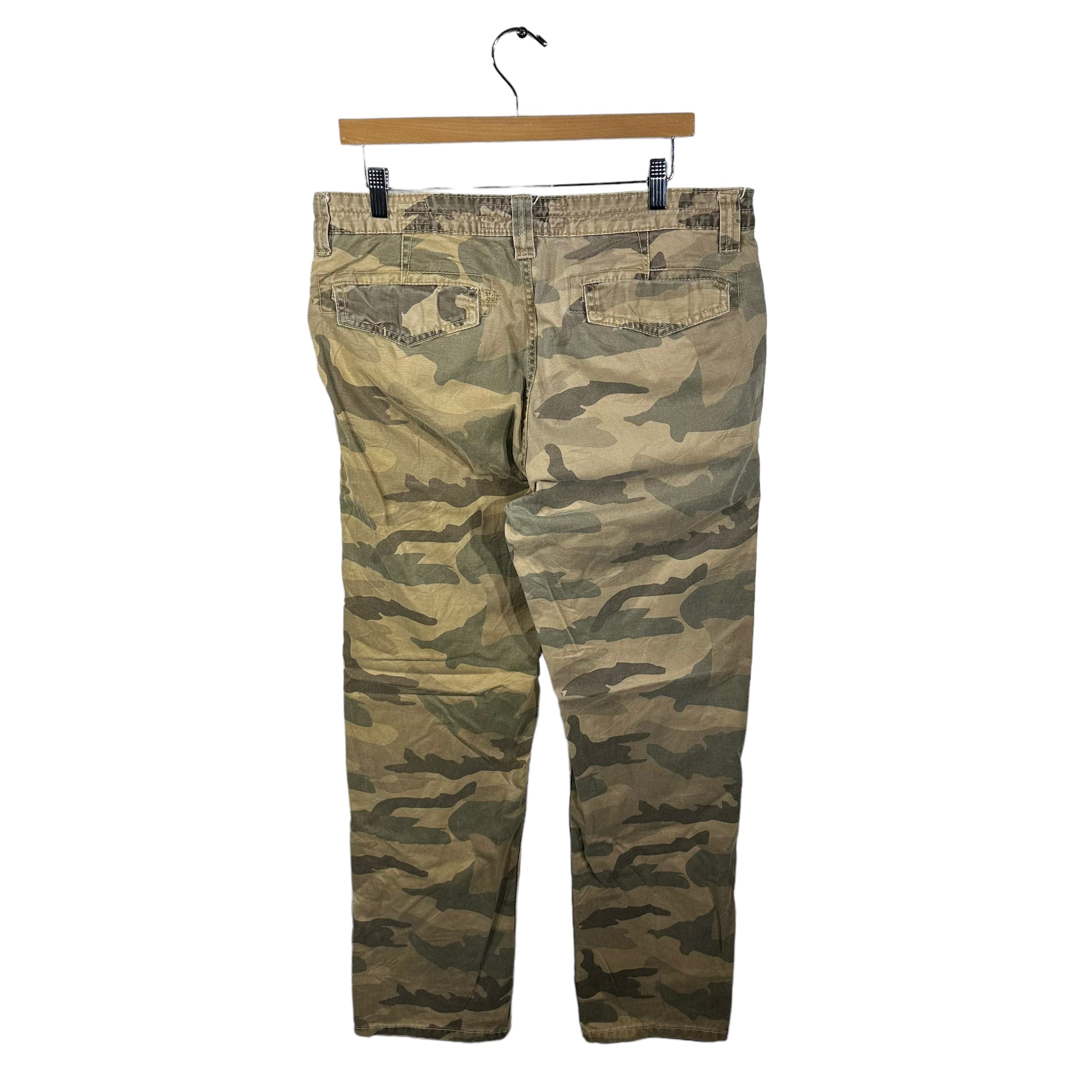 Vintage Military Woodland Camo Pants