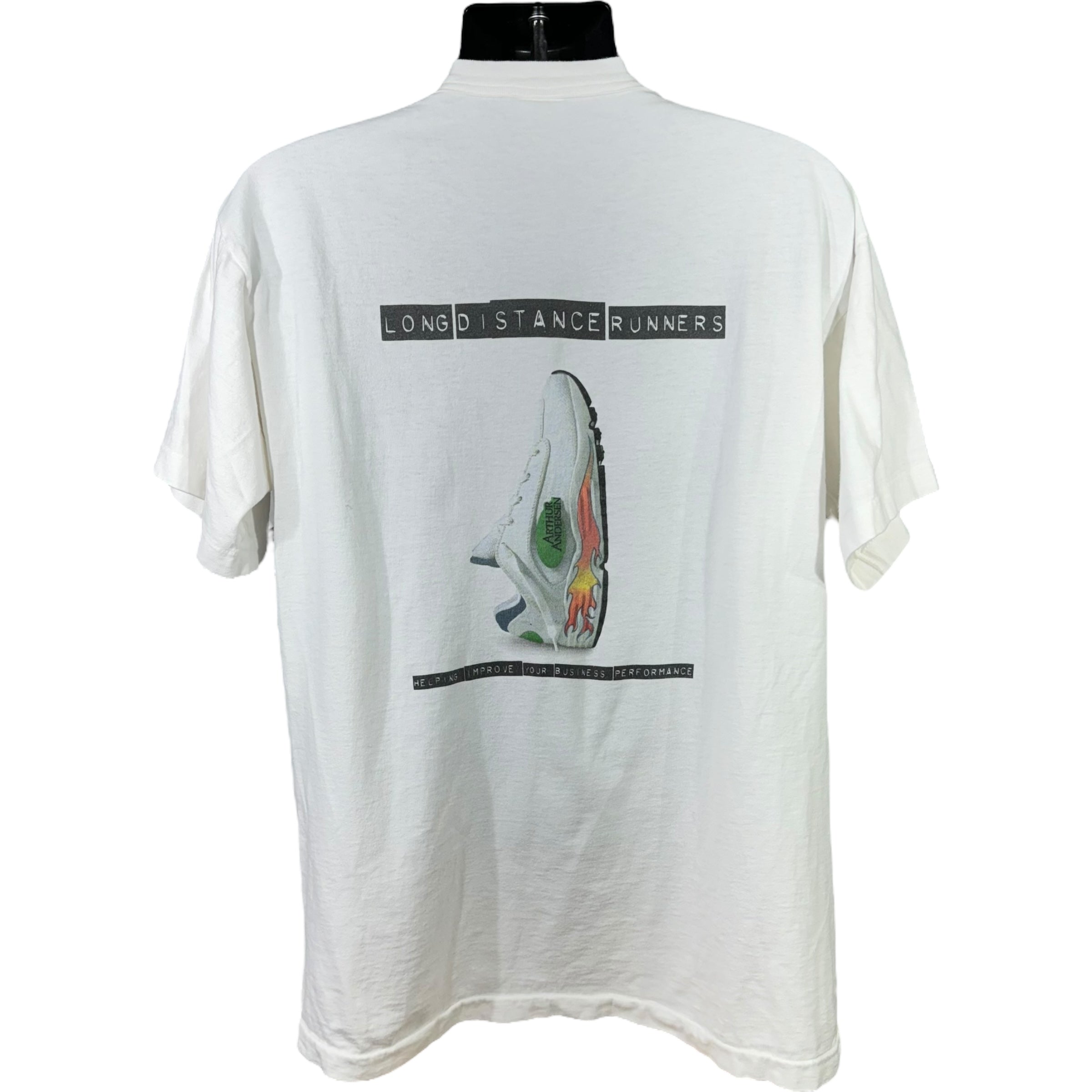 Vintage Arthur Anderson "Long Distance Runs" Tee