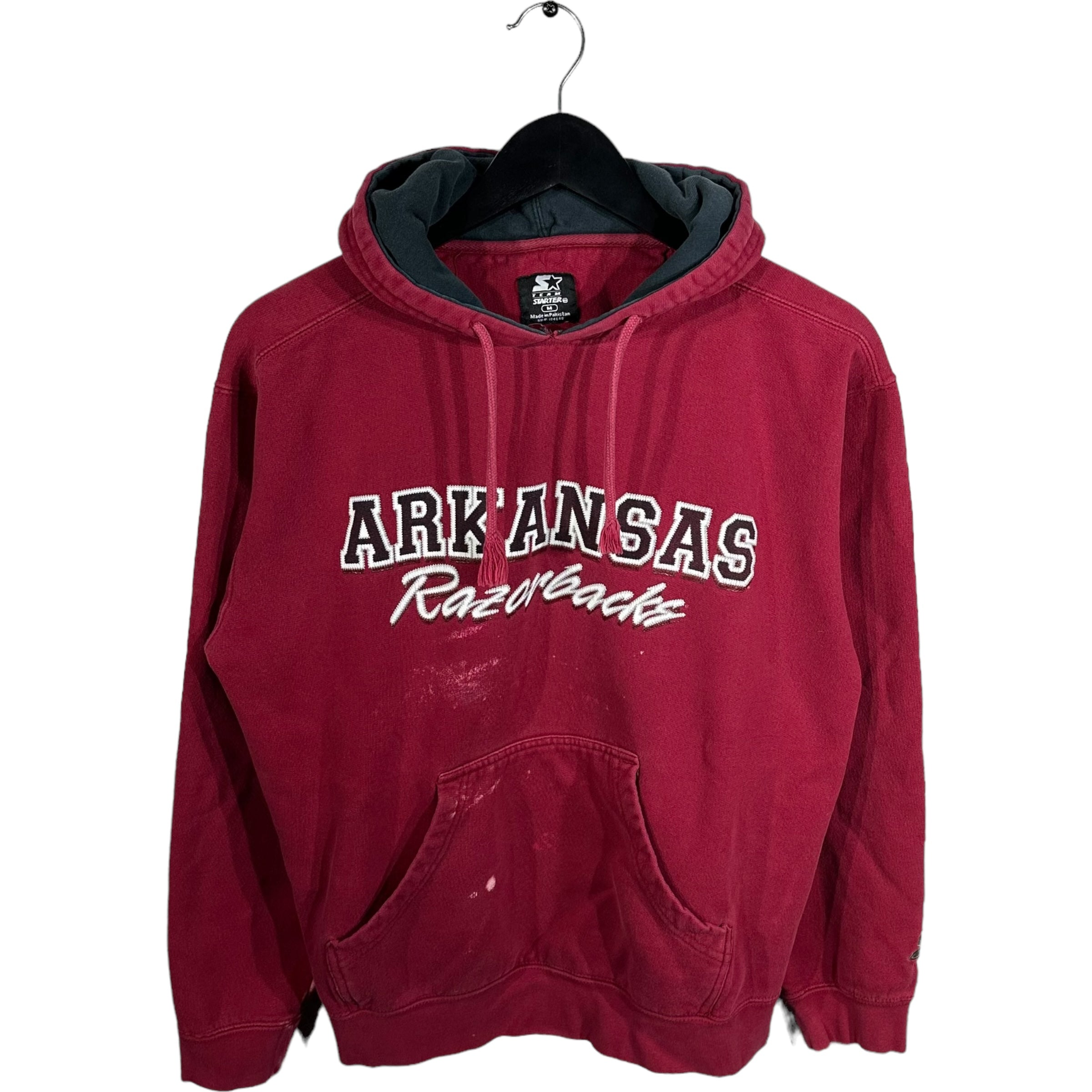 Vintage Arkansas Razorbacks Starter Hoodie