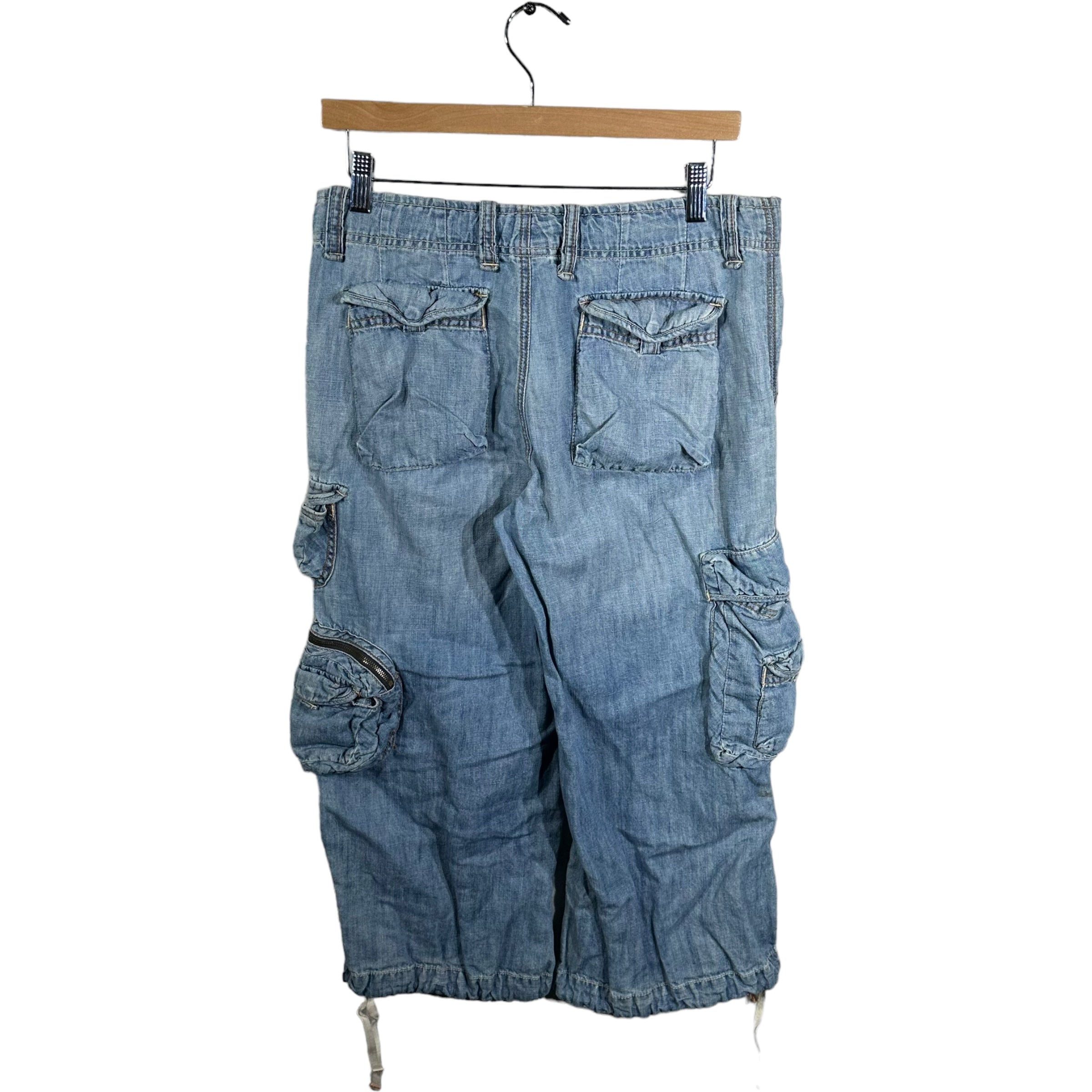 Vintage Polo Jeans Company Cargo Capris Jeans