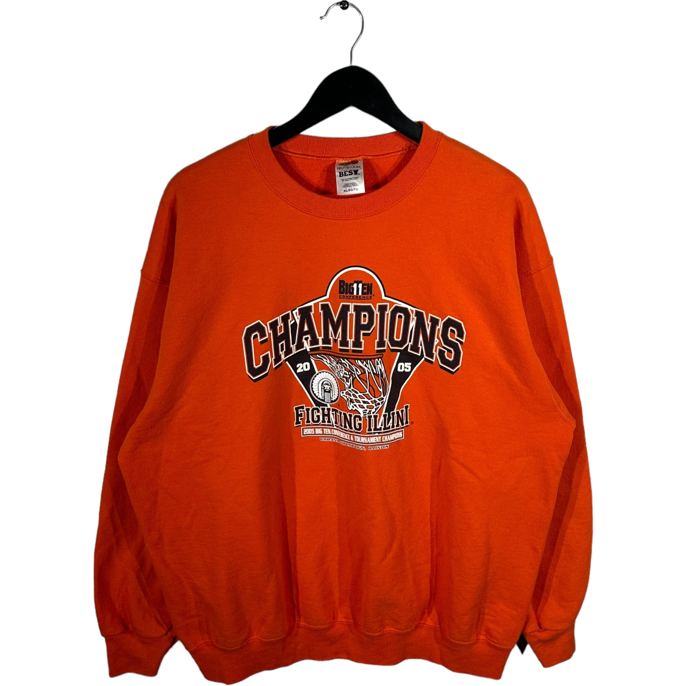 Fighting Illinois Big Ten Conference Champions Crewneck