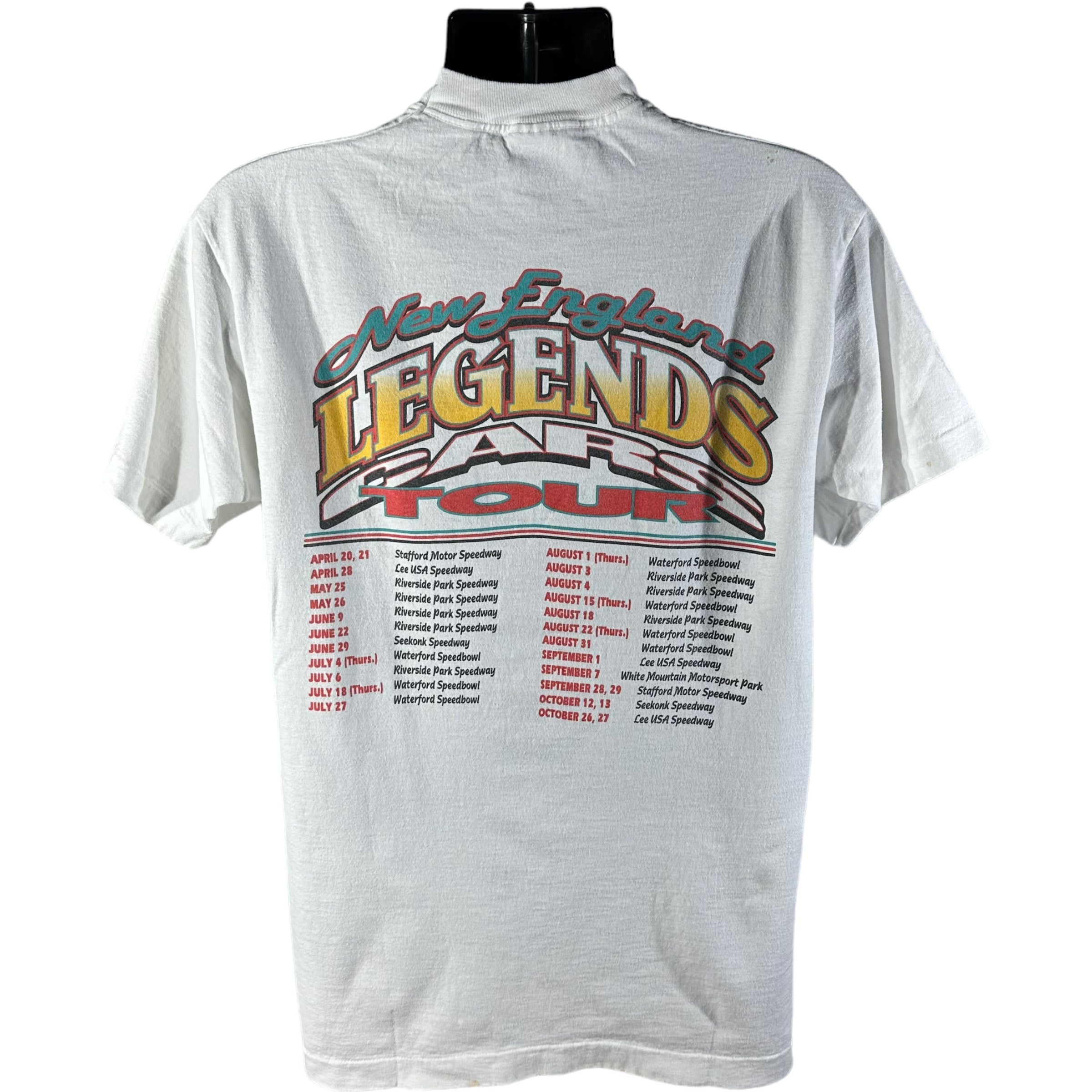 Vintage New England Legends Cars Tee