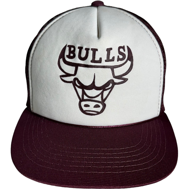 Vintage Chicago Bulls Trucker Snapback Hat