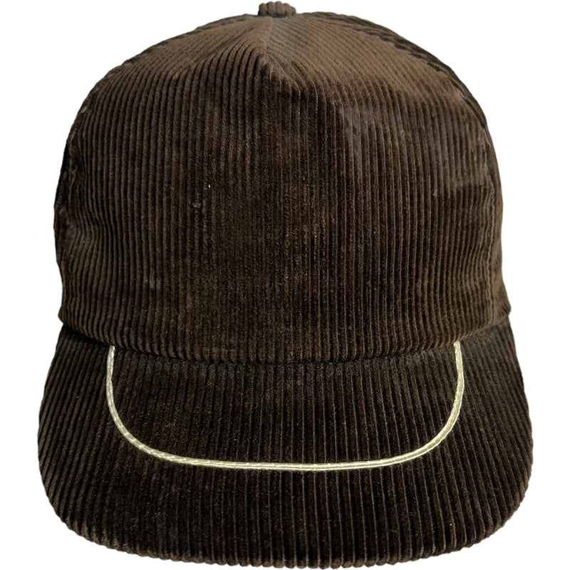 Vintage Blank Corduroy Snapback