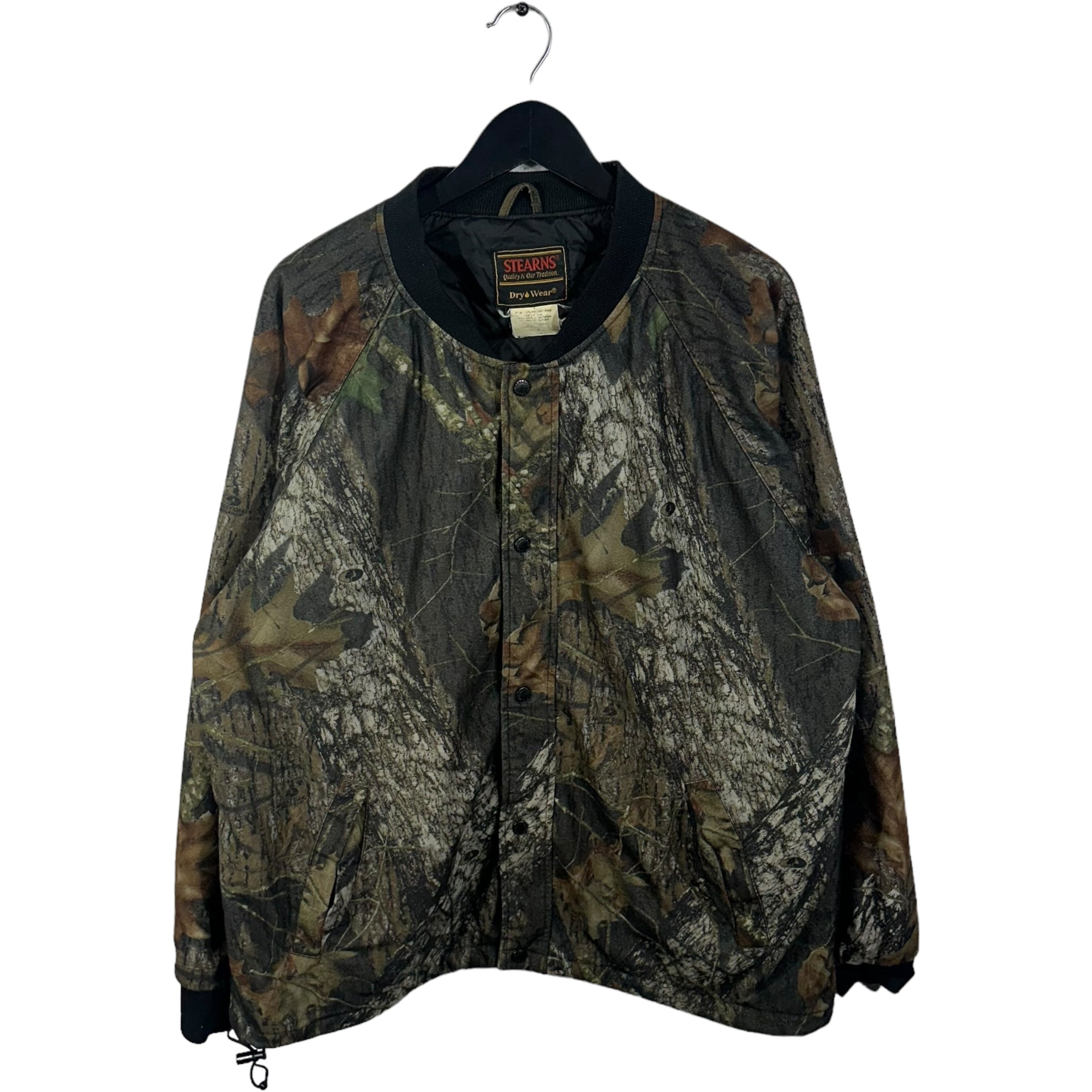 Vintage Stearns Dry Wear Mossy Oak Camo Jacket