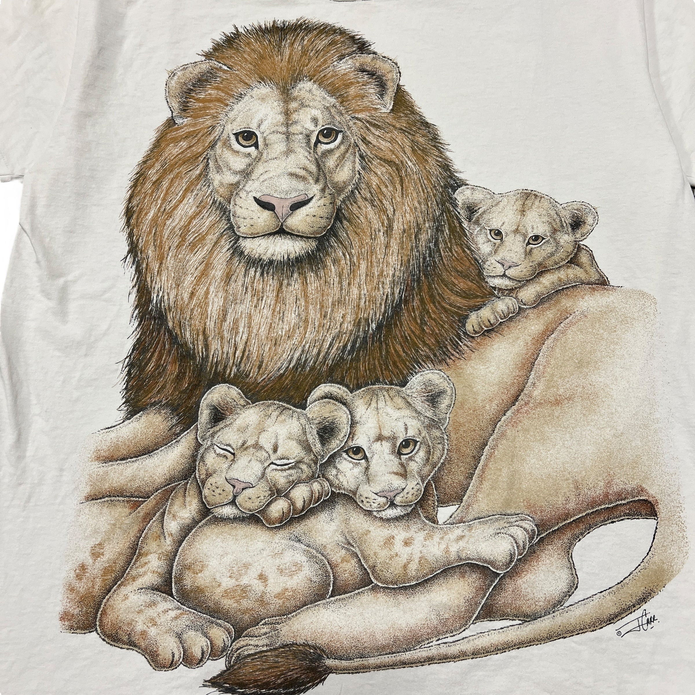 Vintage Lions Pride Family Tee