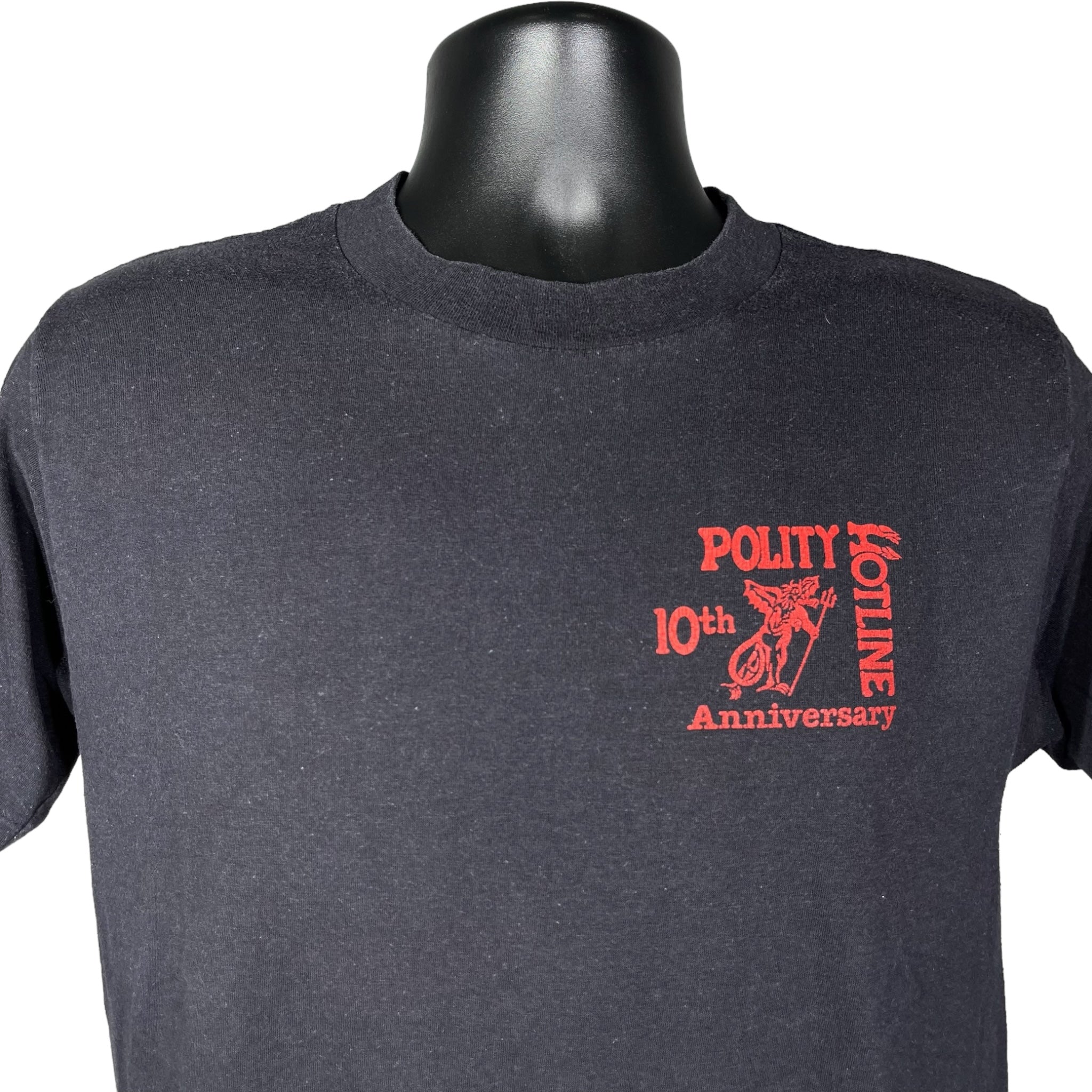 Vintage Polity Hotline 10th Anniversary Tee