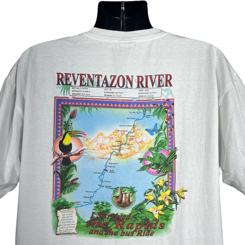 Vintage Costa Rica Reventazon River Nature Tee