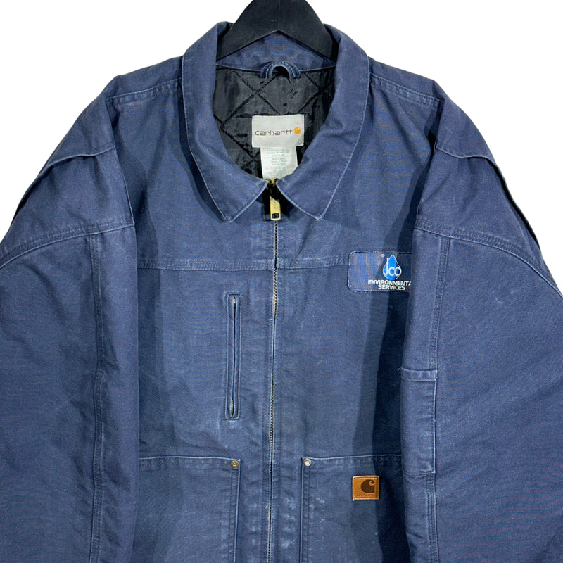 Vintage Carhartt "JCO Environmental Service" Workwear Jacket